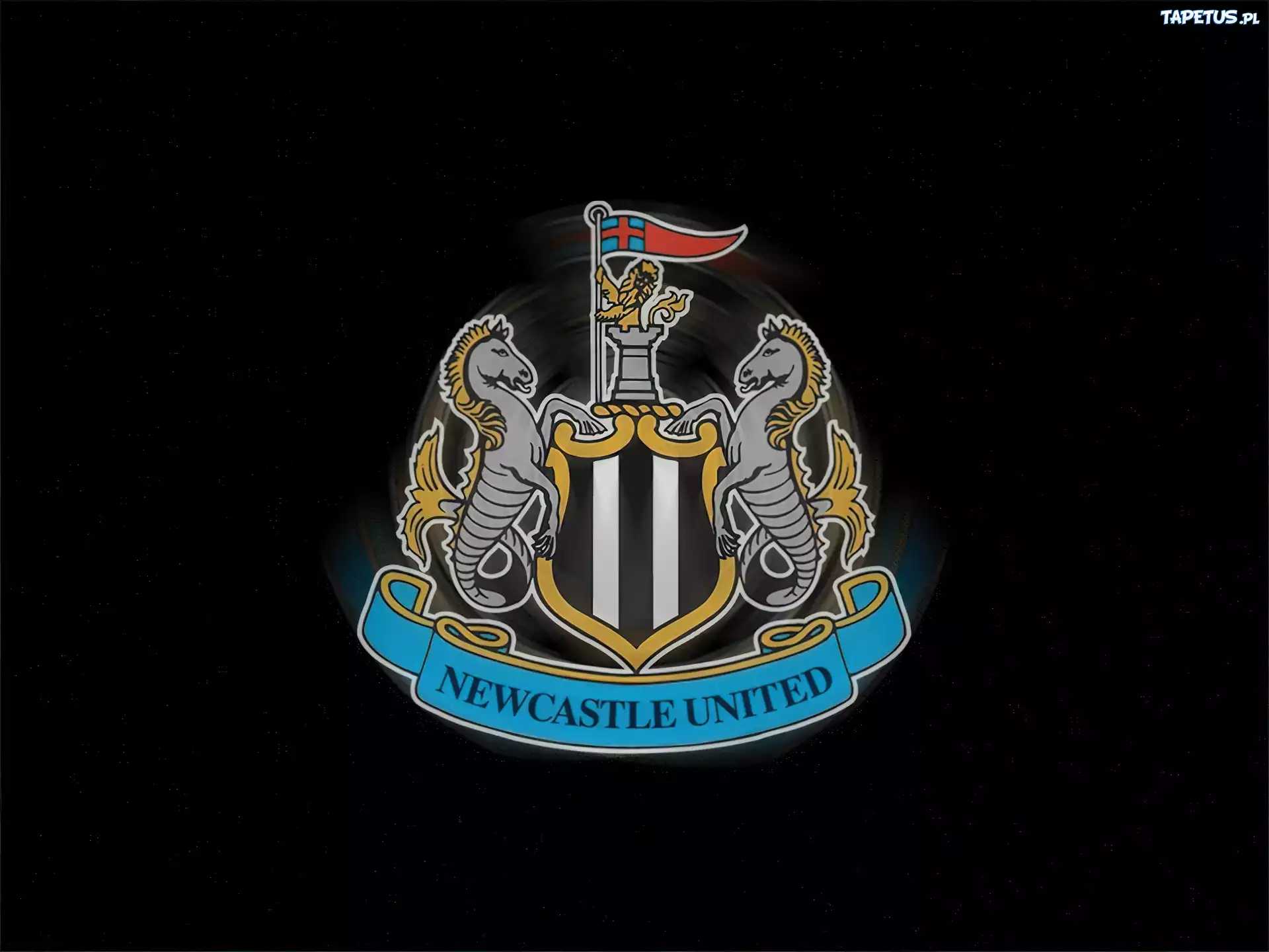 Piłka nożna,znaczek, Newcastle United
