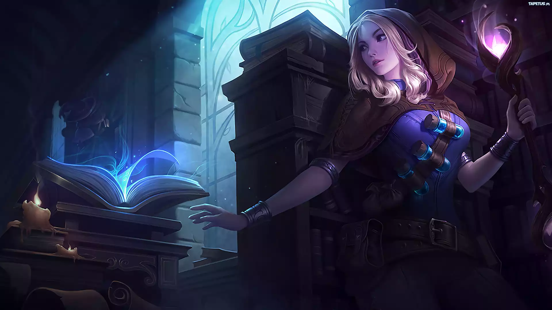 Gra, League of Legends, Postać, Lux, Pani Jasności