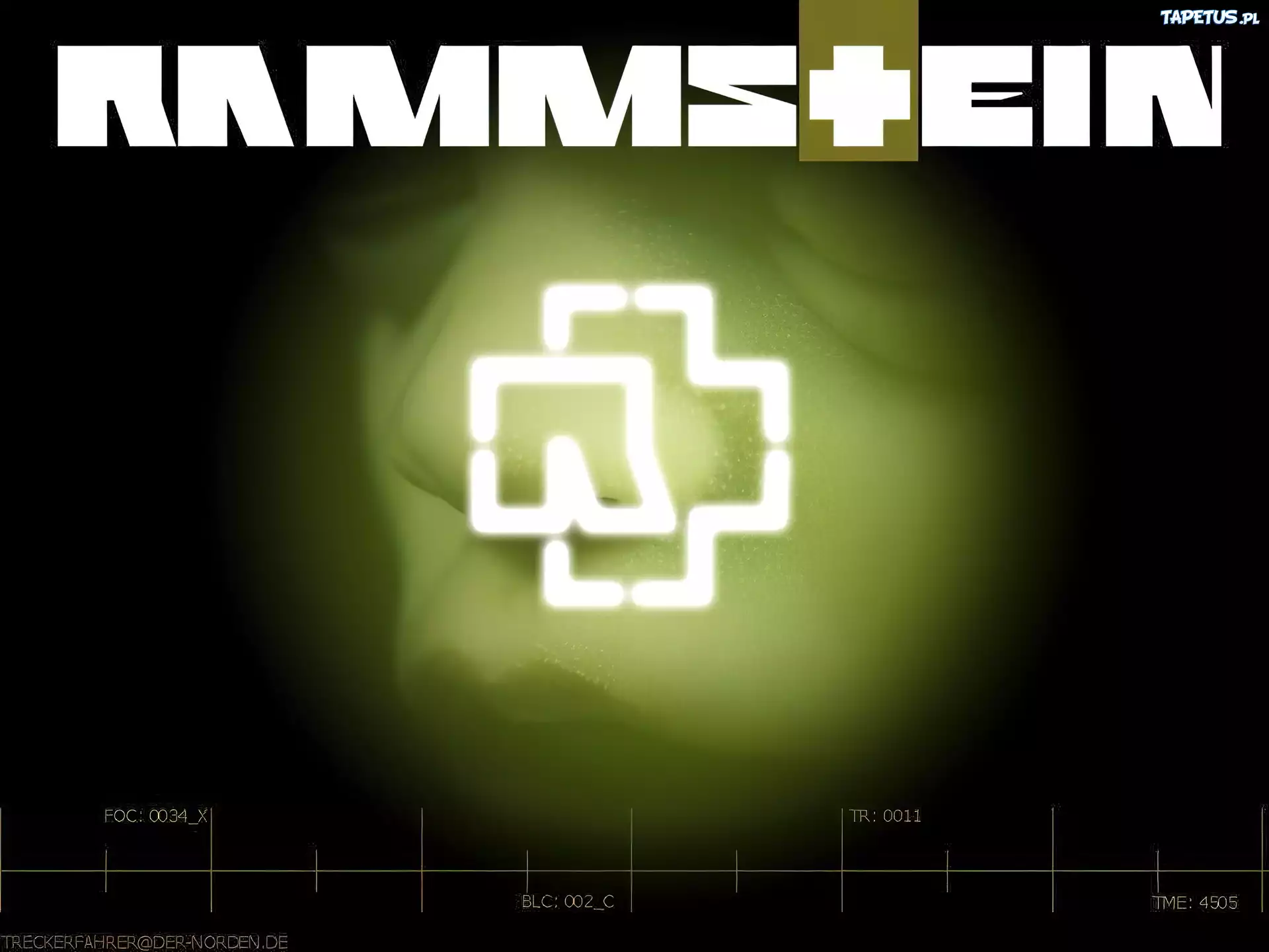 Rammstein,usta , oczy