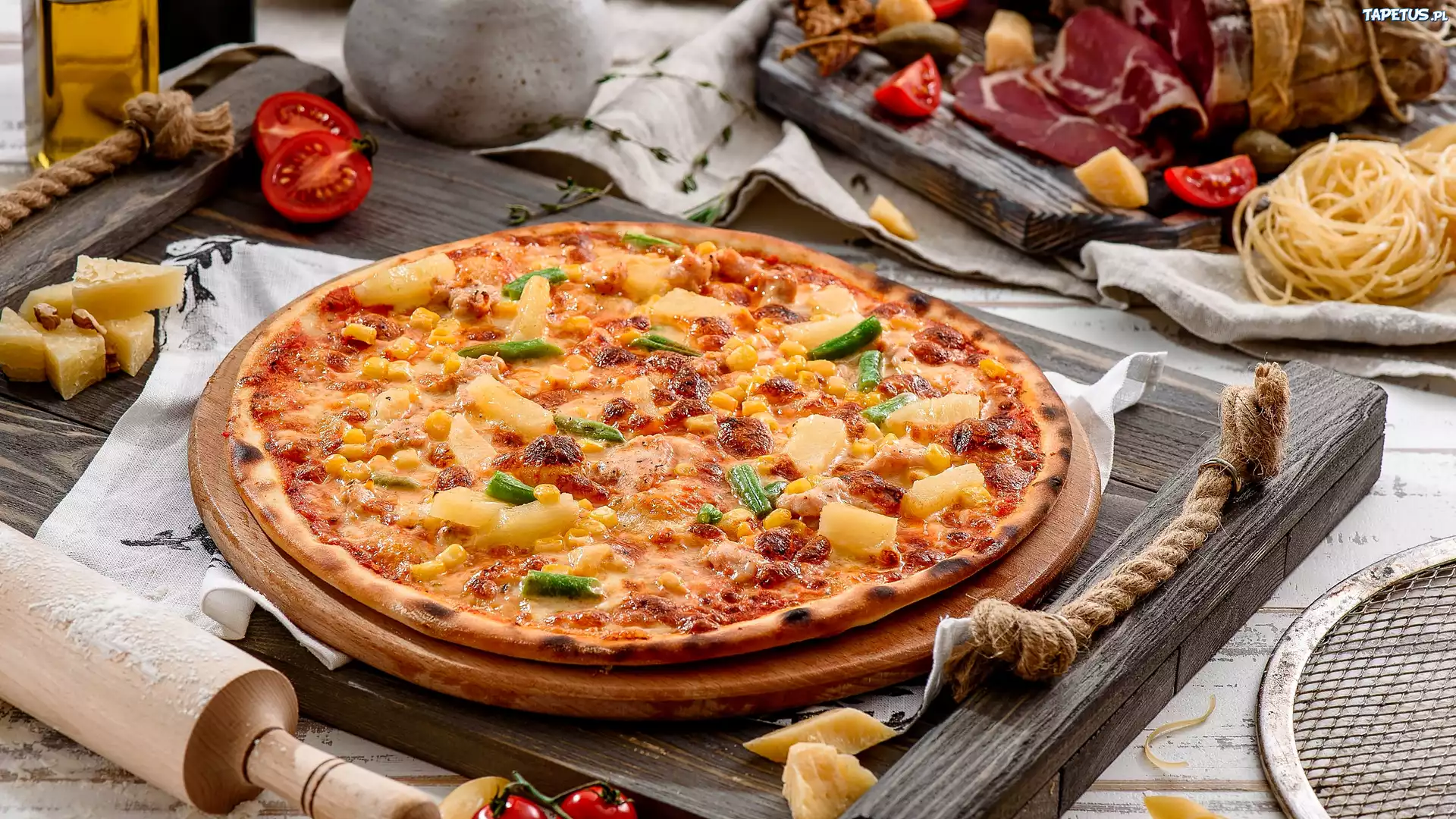 Wałek, Taca, Pizza