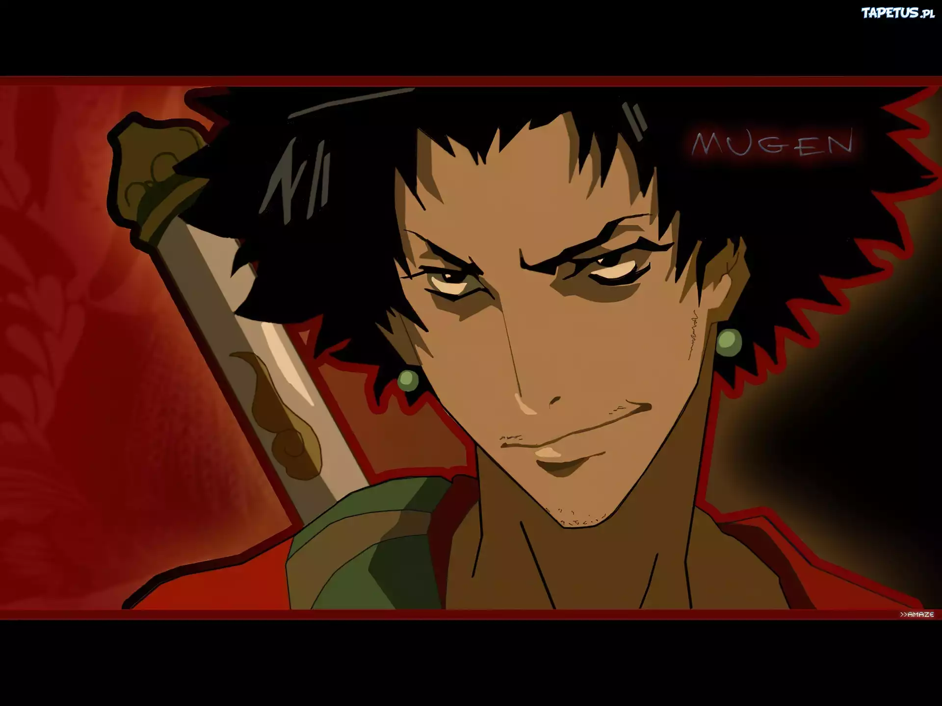 Samurai Champloo, Mugen, kolczyki