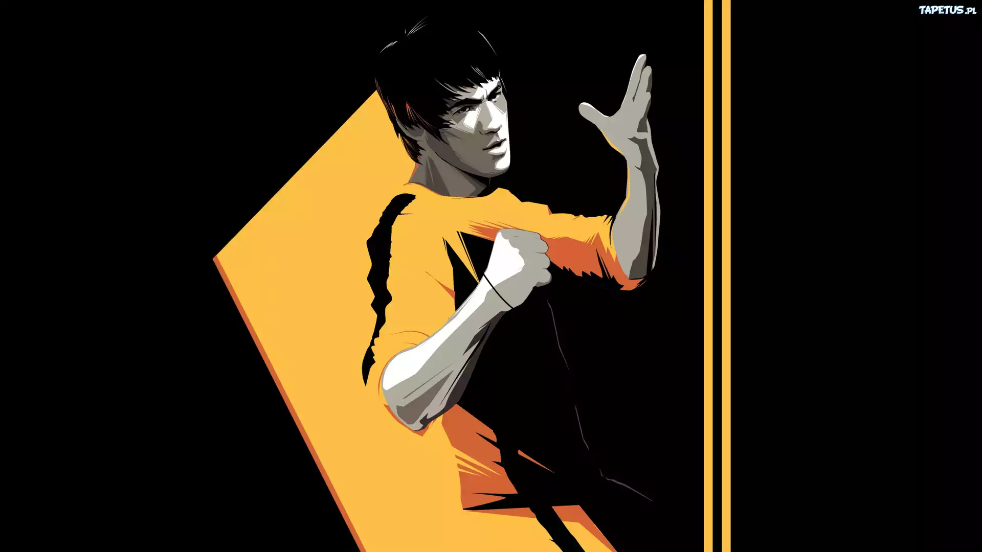 Bruce Lee, Grafika, Aktor