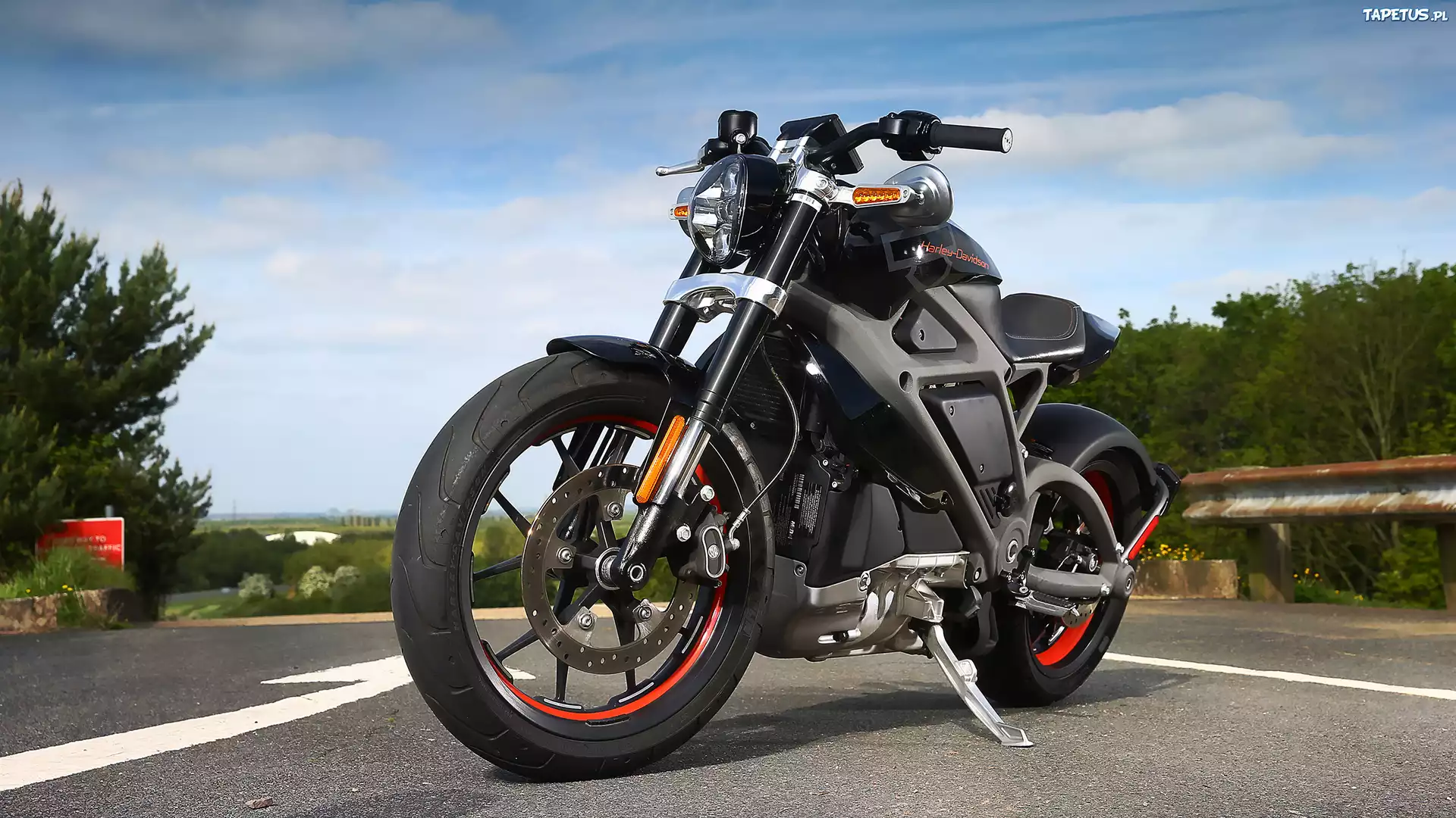 Motocykl, Harley-Davidson LiveWire, Elektryczny, Czarny