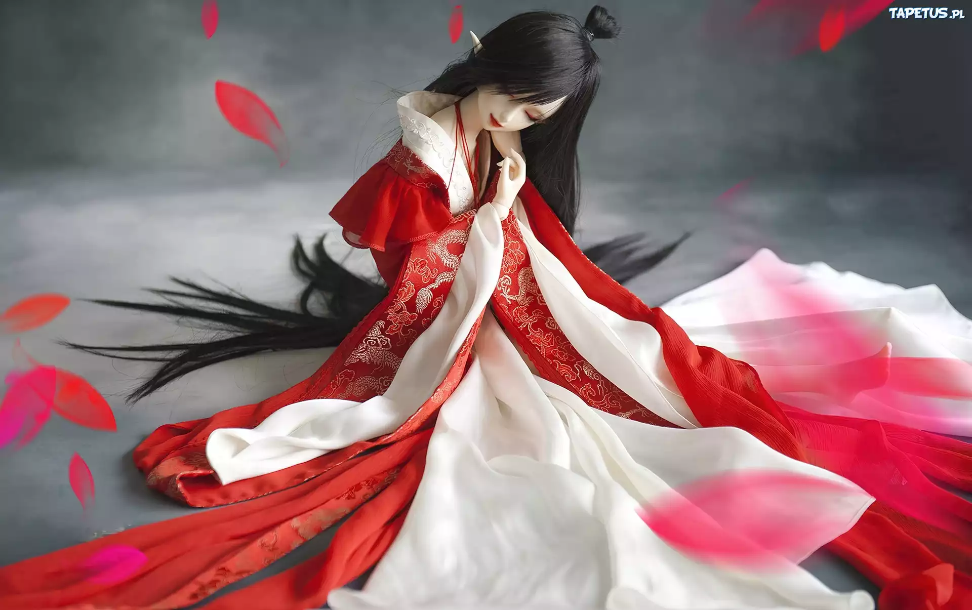 Japonka, Lalka, Kimono