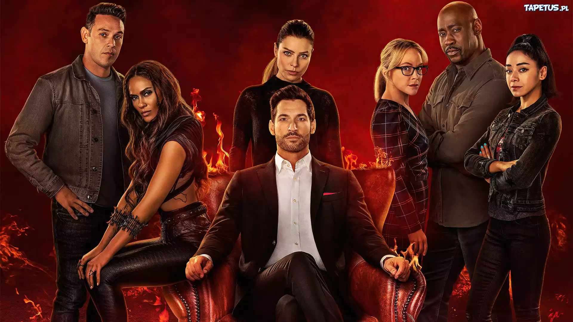Serial, Lucifer, Lucyfer, Aktorzy, Tom Ellis, Kobiety
