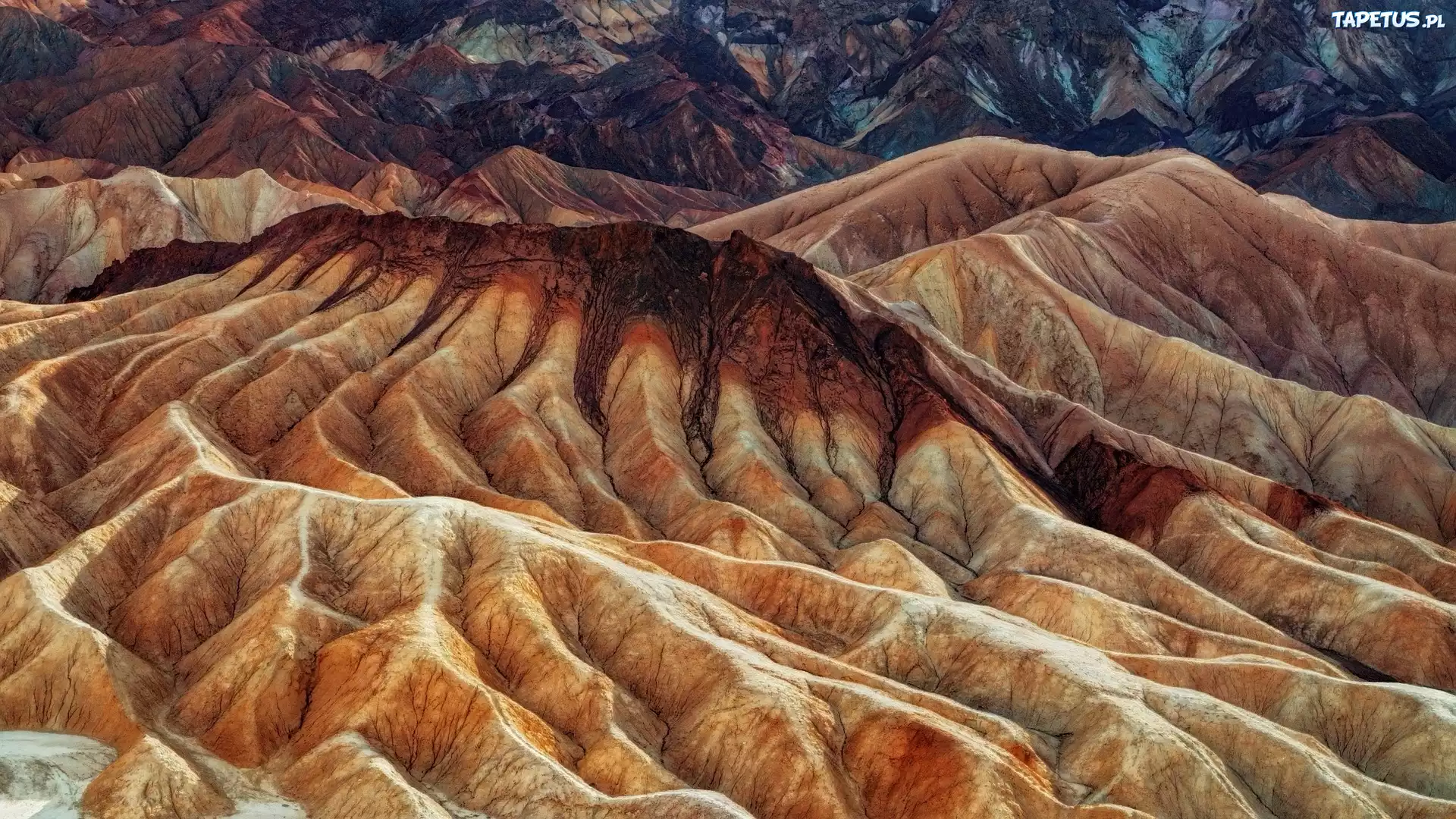 Skały, Park Narodowy Doliny Śmierci, Death Valley, Kalifornia, Stany Zjednoczone