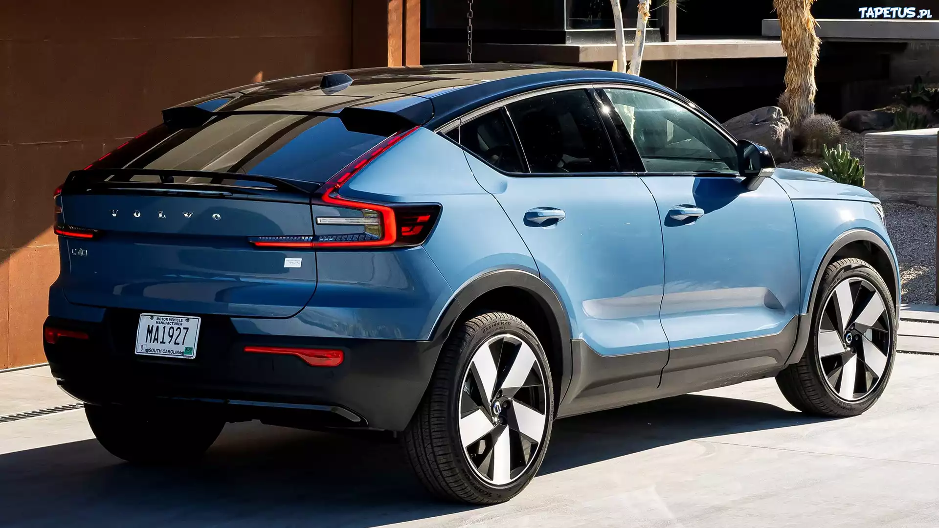 Volvo C40 Recharge, Tył, 2022