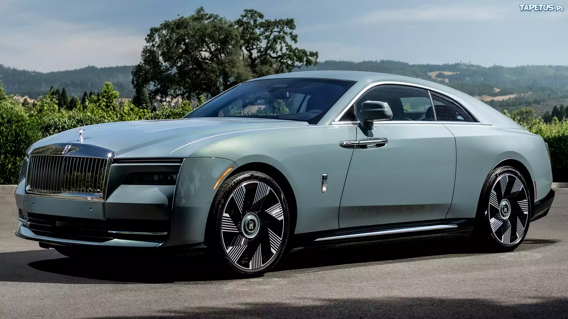 Rolls-Royce Spectre, Przód, Bok