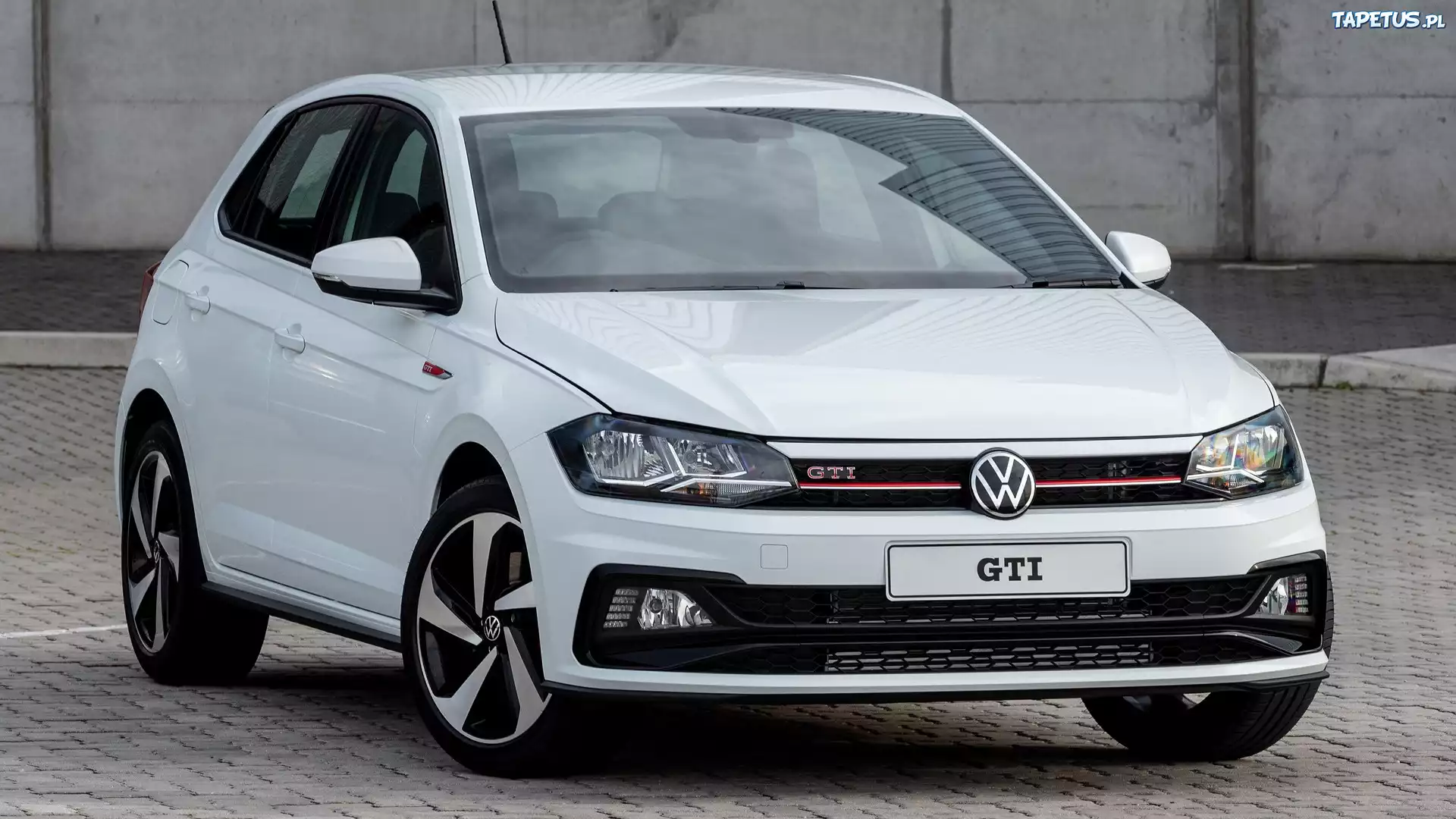 Biały, Volkswagen Polo GTI