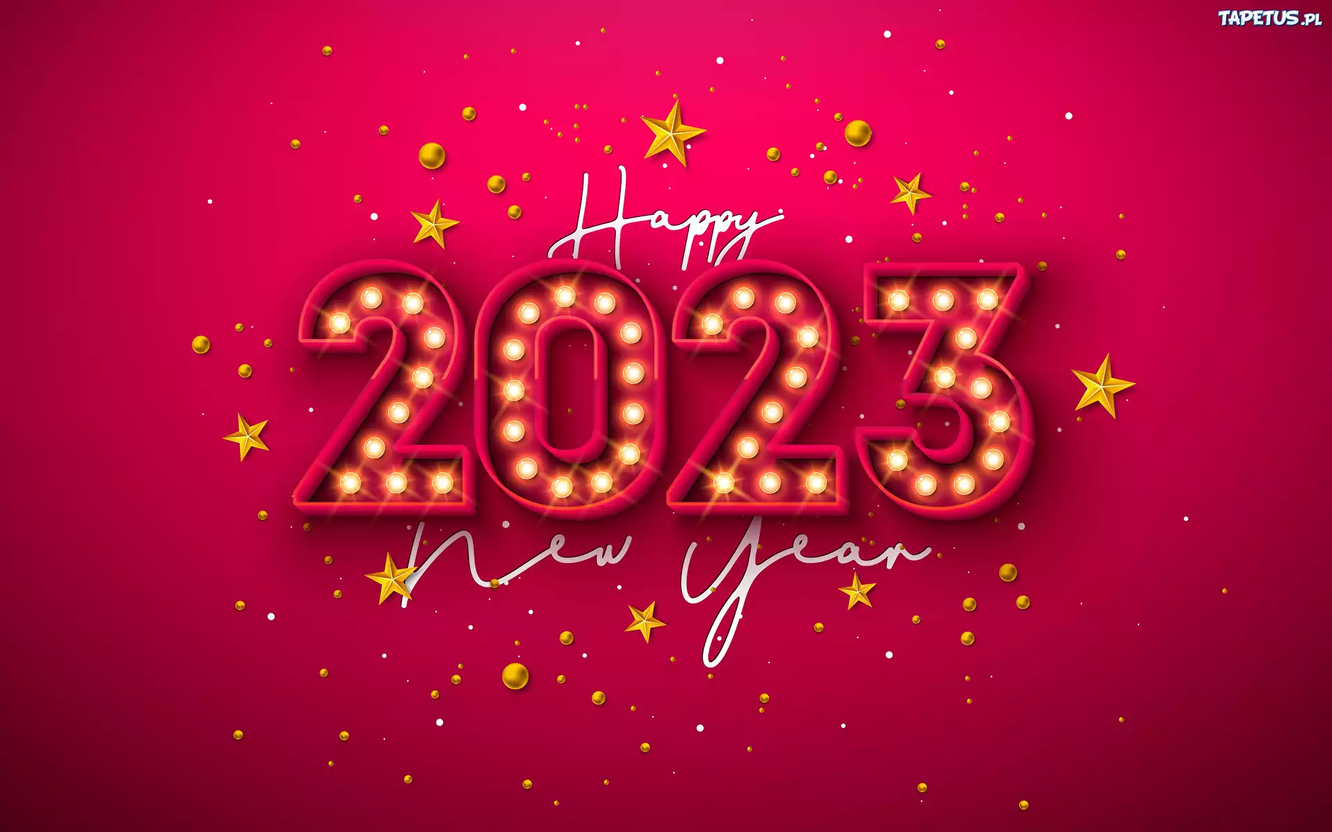 Nowy Rok, 2023, Życzenia, Szczęśliwego Nowego Roku, Gwiazdki