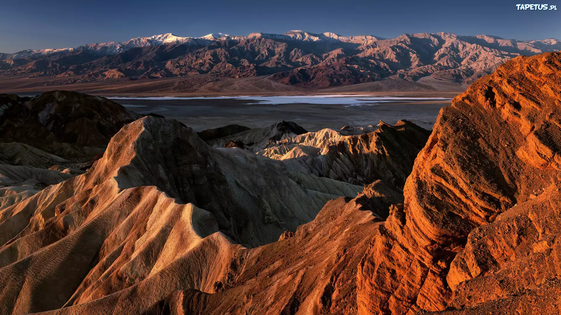 Góry, Skały, Park Narodowy Doliny Śmierci, Park Narodowy Death Valley, Kalifornia, Stany Zjednoczone