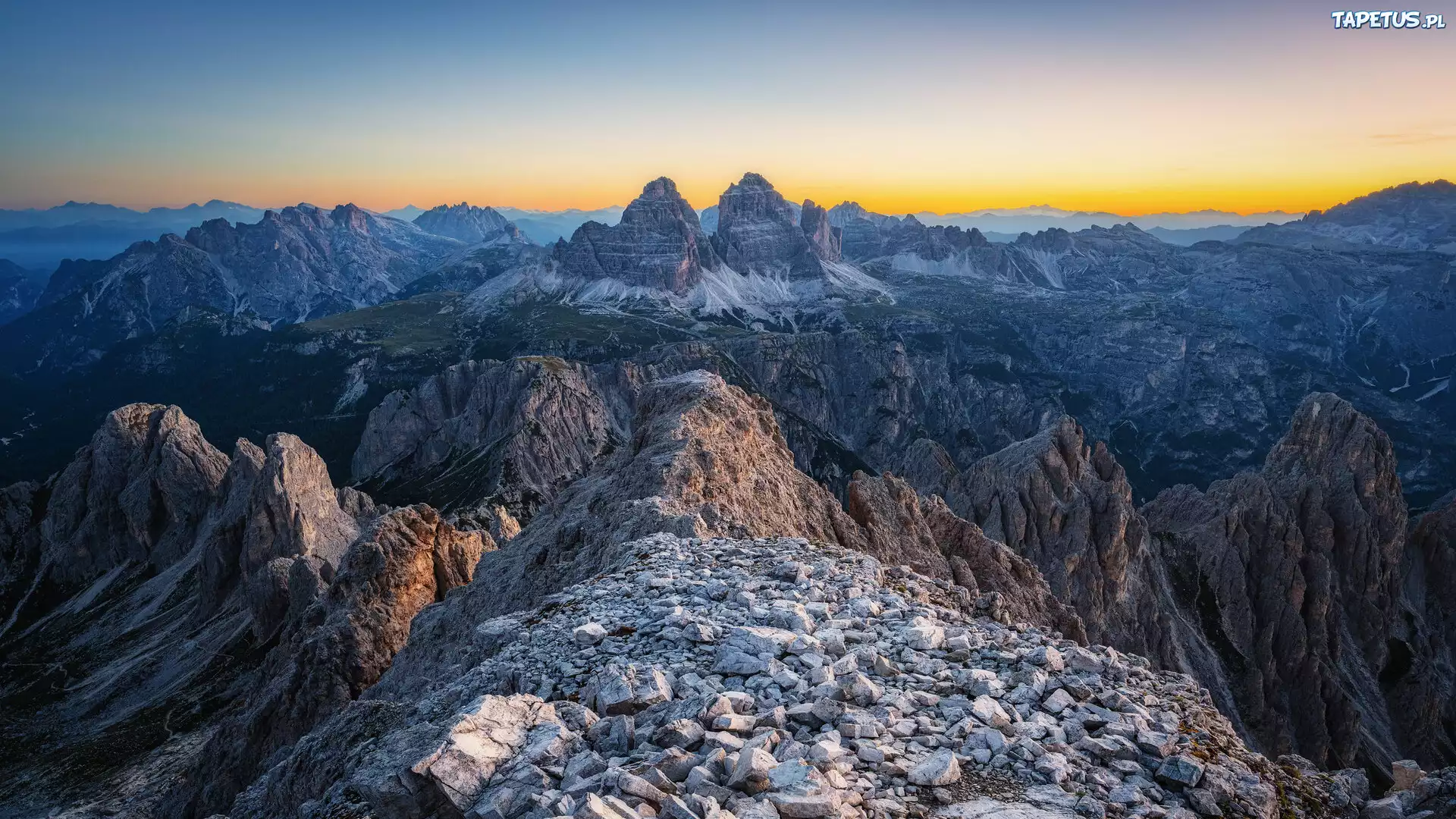 Góry, Dolomity, Szczyt, Włochy