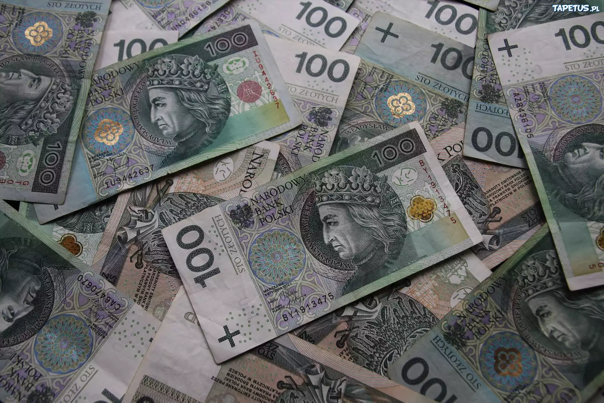 Pieniądze, Banknoty, Stuzłotowe