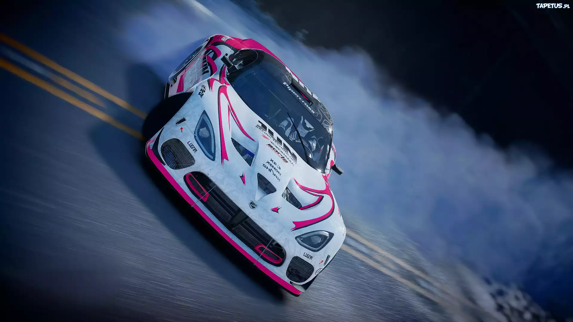 Gra, Grid Legends, Samochód, Sportowy, Biały