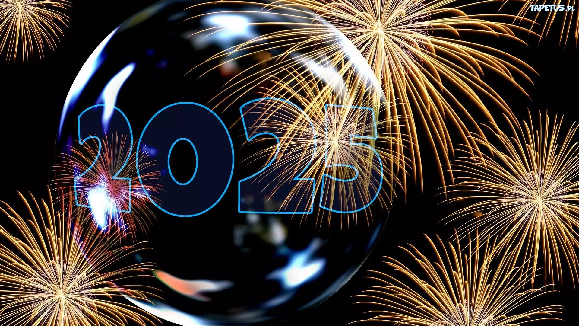 Sylwester, Nowy Rok, Fajerwerki, 2025