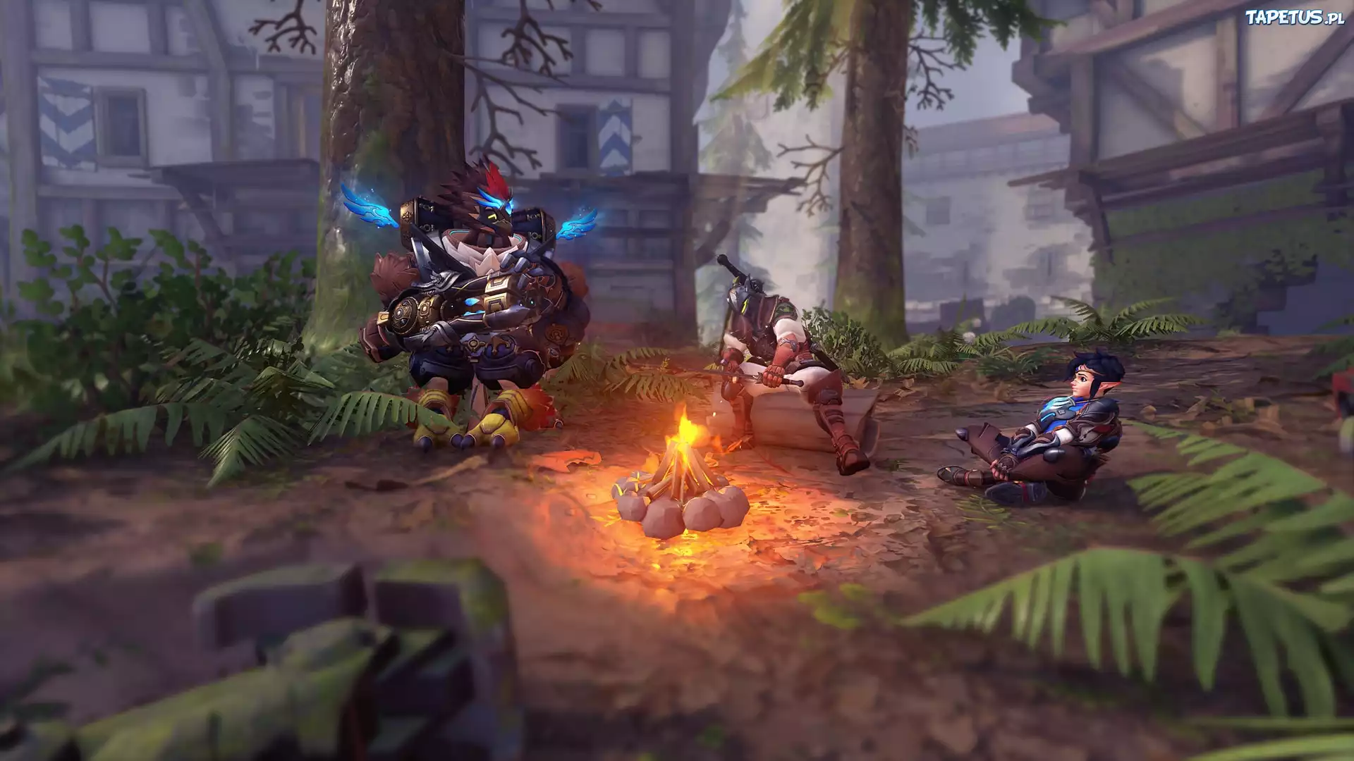 Postacie, Ognisko, Gra, Overwatch 2