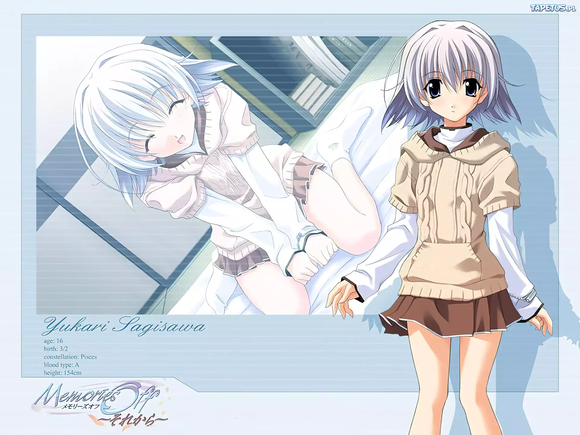 pościel, kobiety, Memories Off