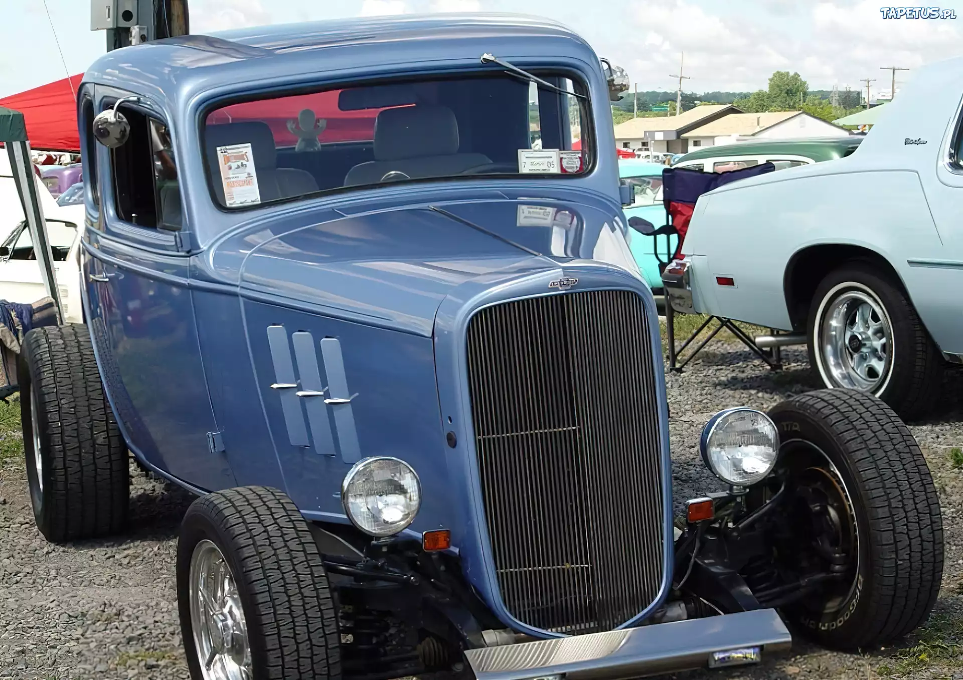 Chevrolet,światła , opony , koła , felgi , przód