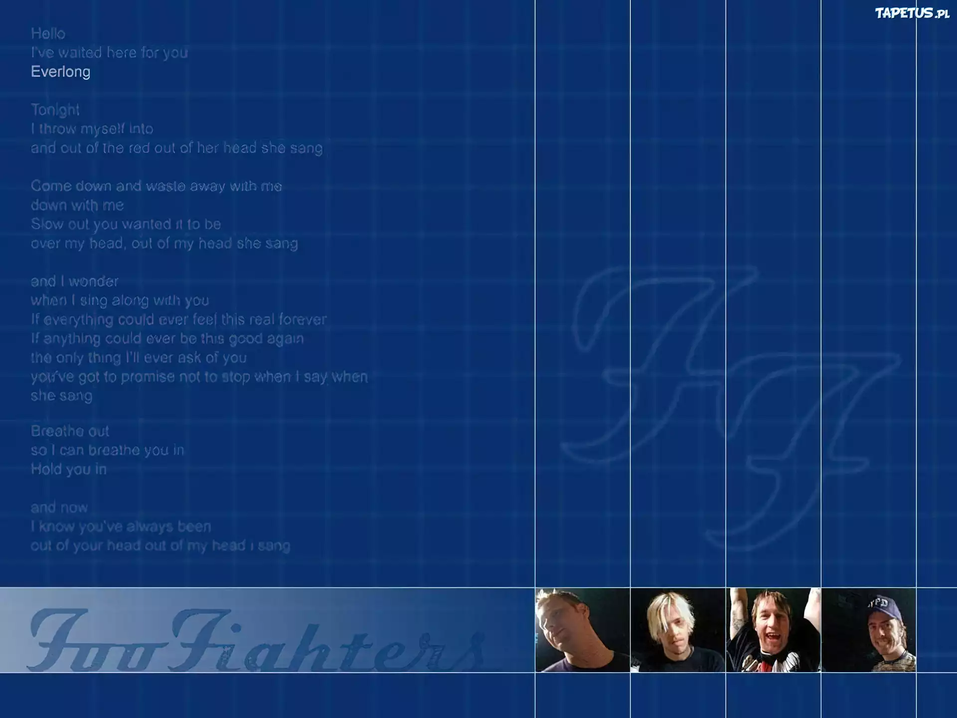 Foo Fighters,ludzie, człowiek , zespół ,twarze