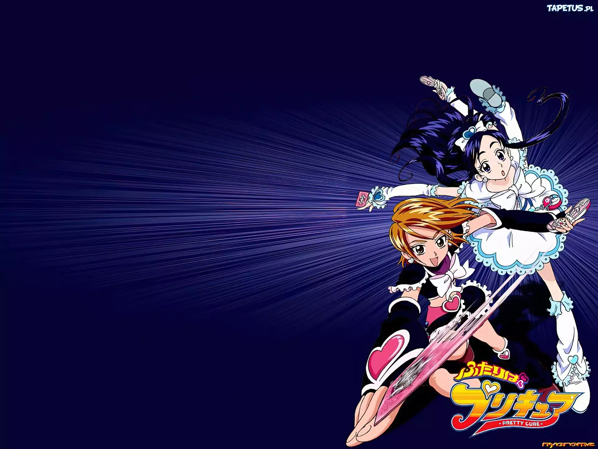 Futari Wa Precure, dziewczyny, fartuchy