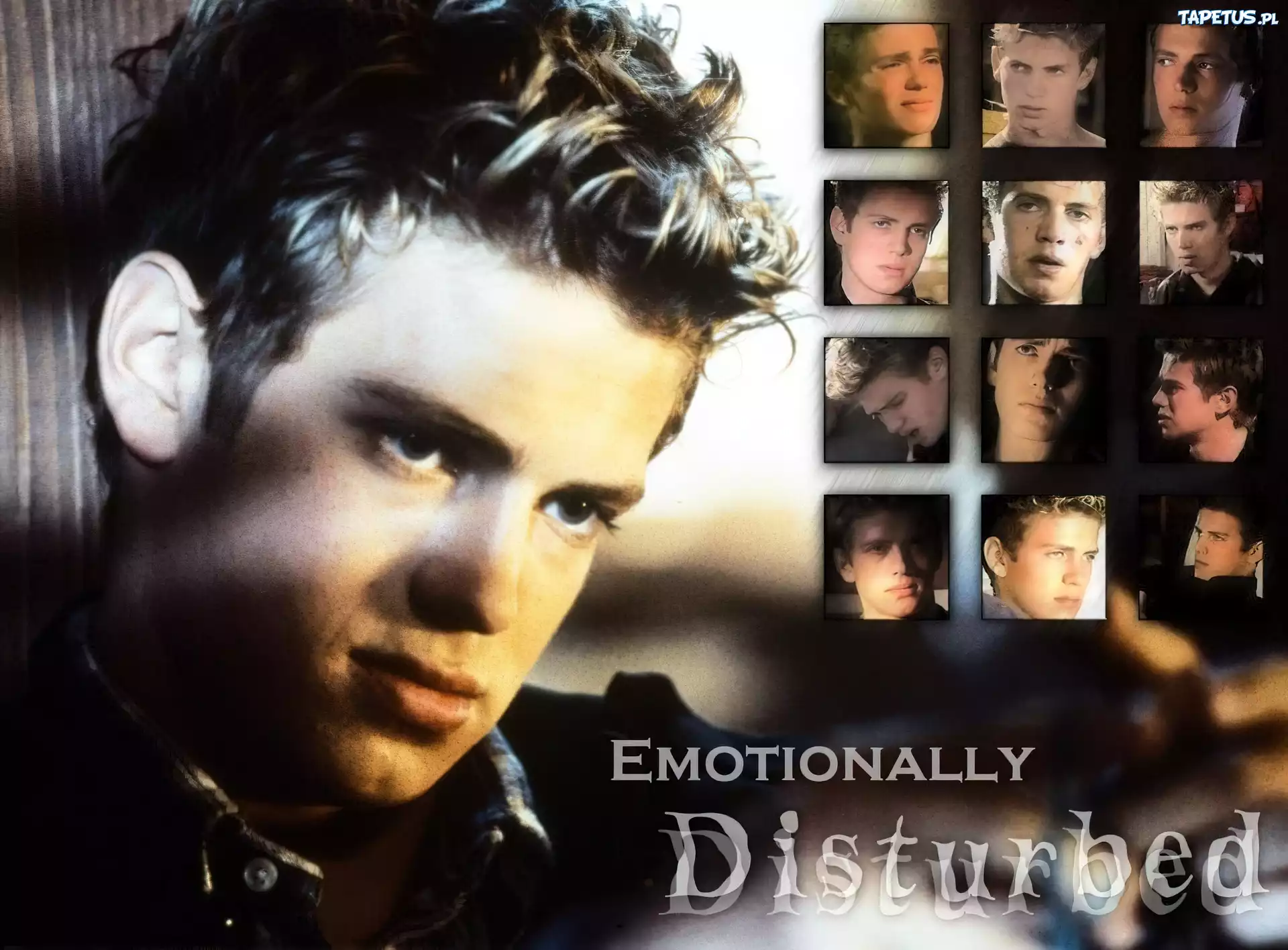 Hayden Christensen,emotionally disturbed niebieskie oczy