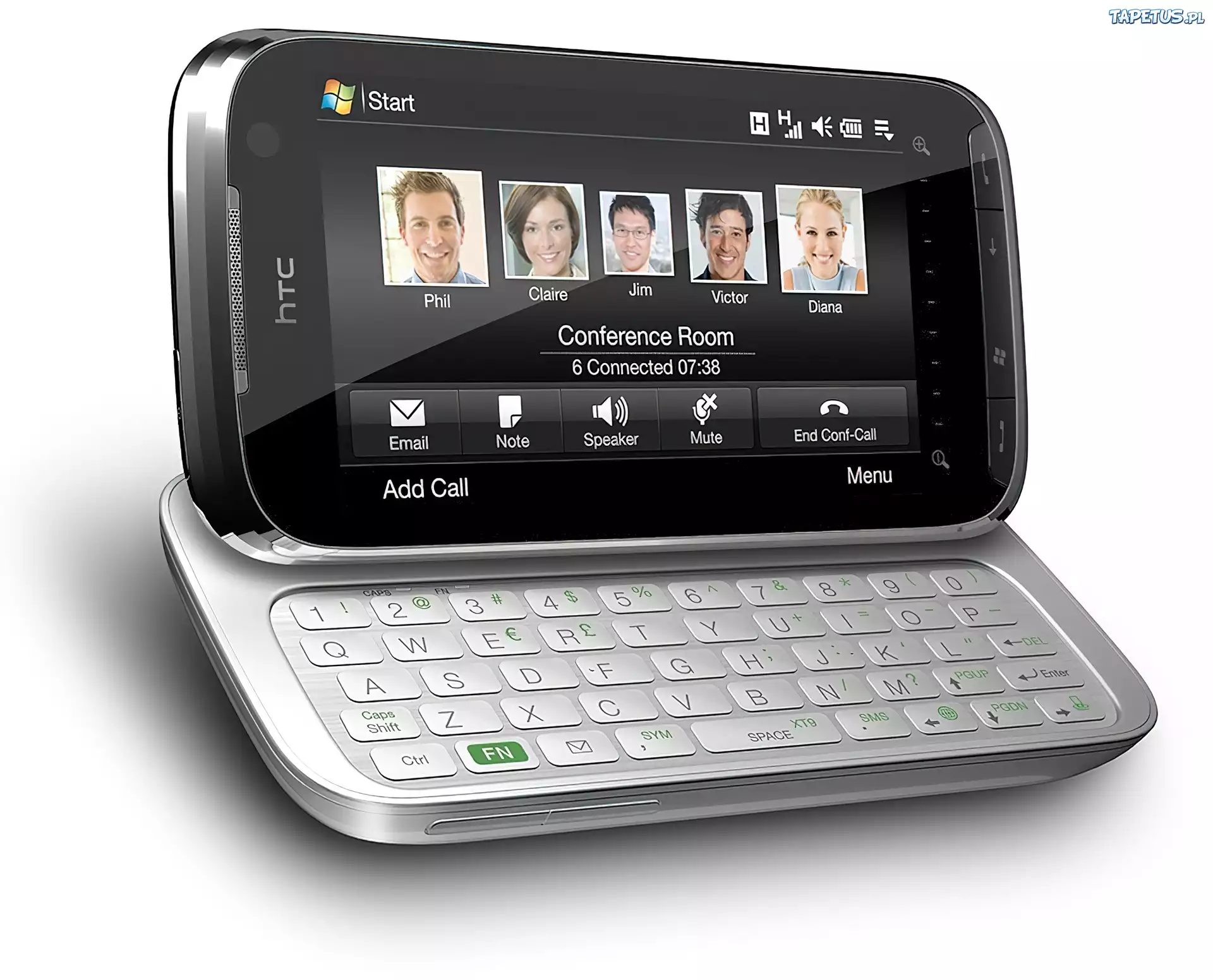 Nokia N900, Czarny, Srebrny, Klawiatura