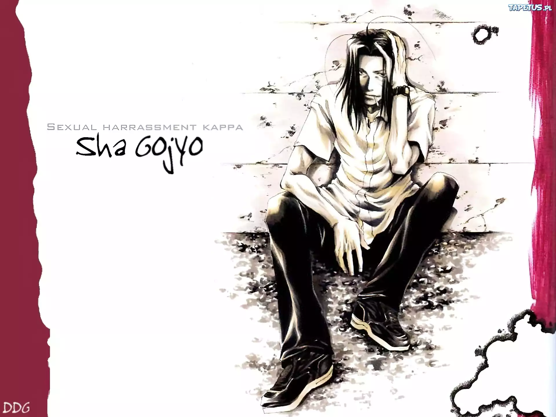 Saiyuki, sha, gojyo, postać