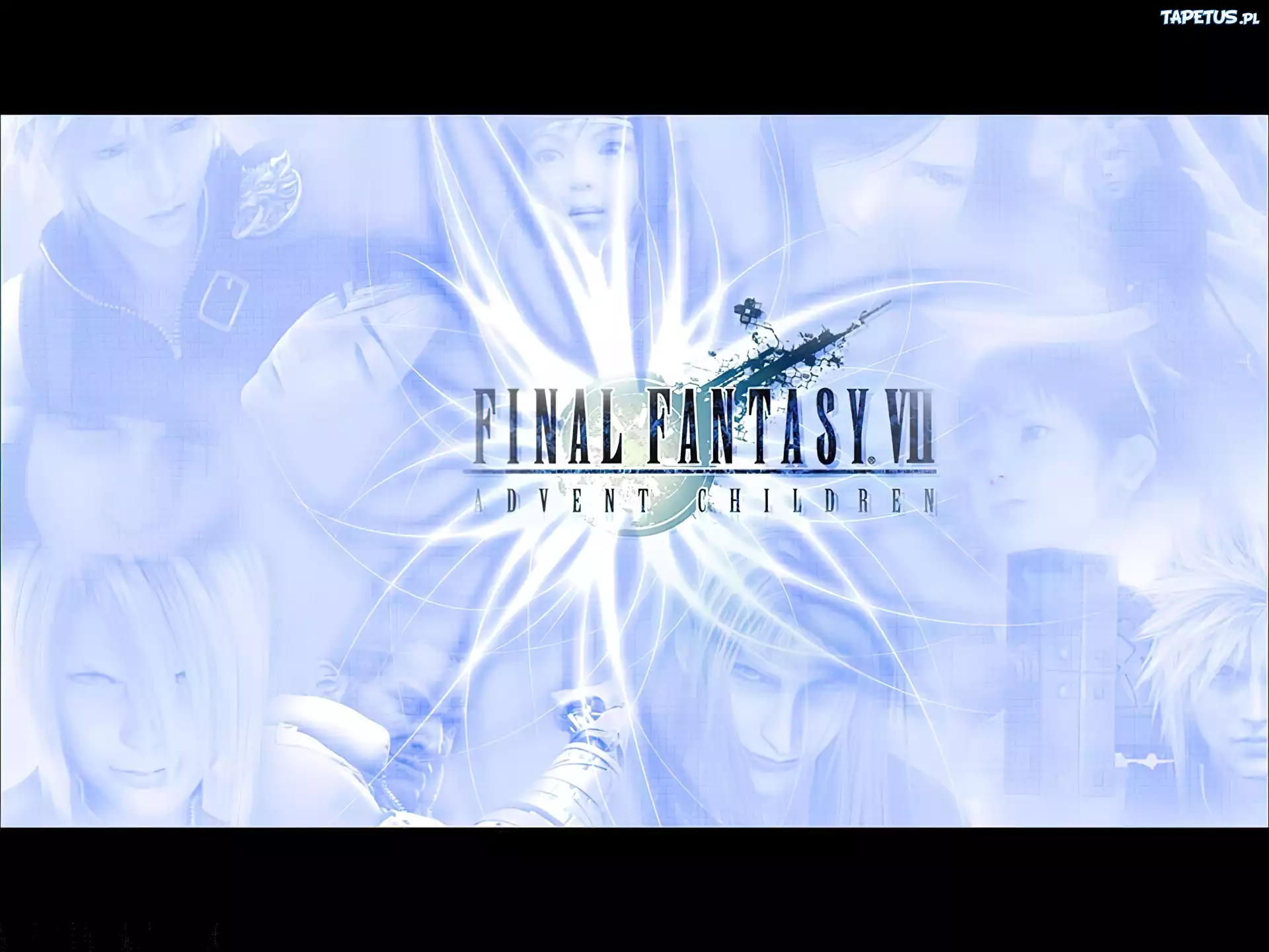 napis, postacie, Ff 7 Advent Children