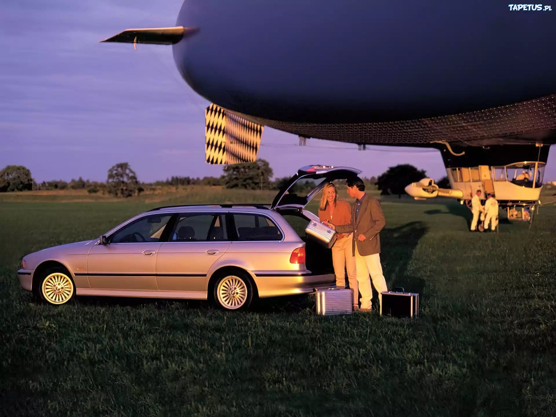 BMW 5, E39, Kombi, Sterowiec