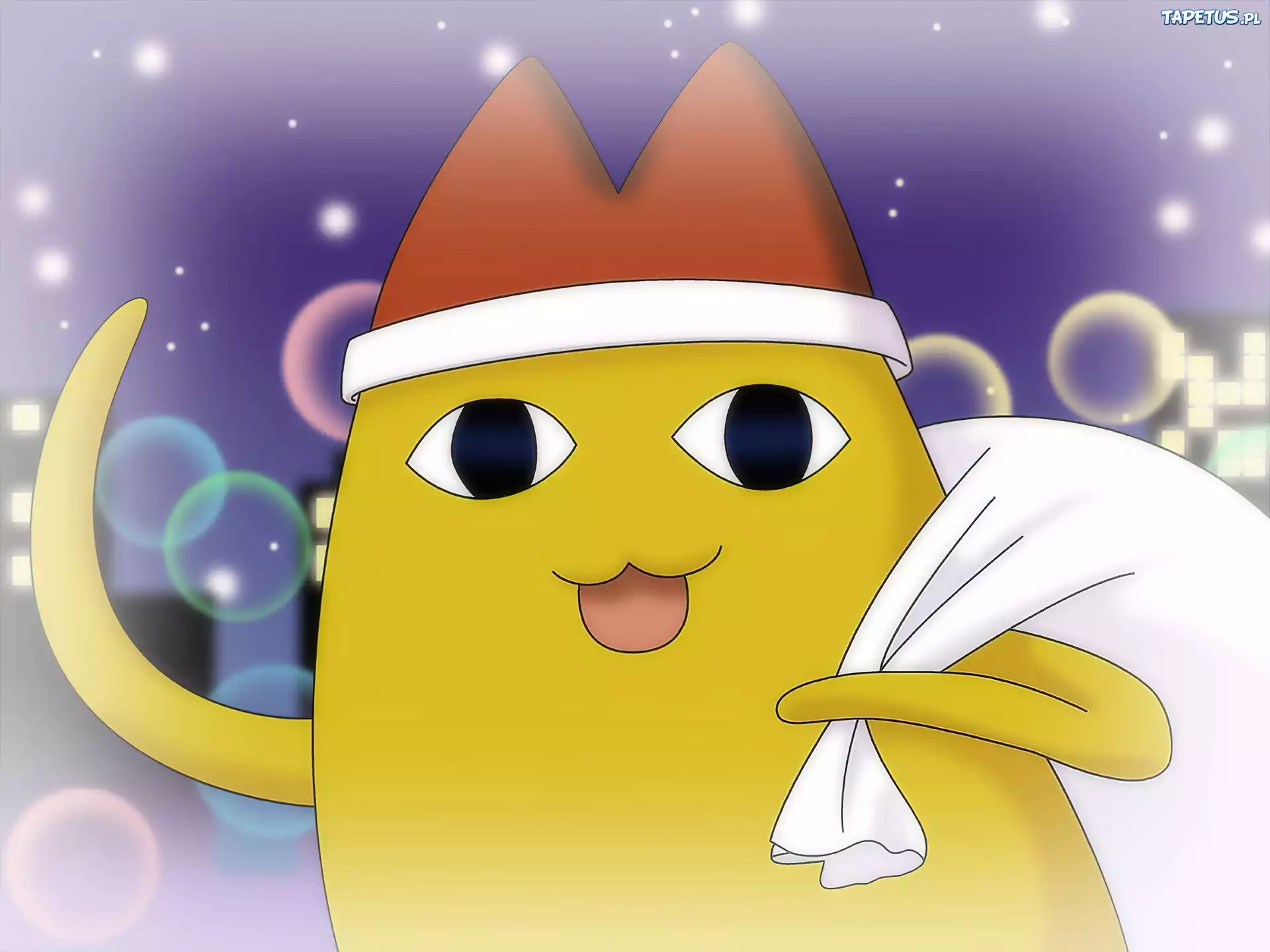 Azumanga Daioh, mikołaj, worek, czapka
