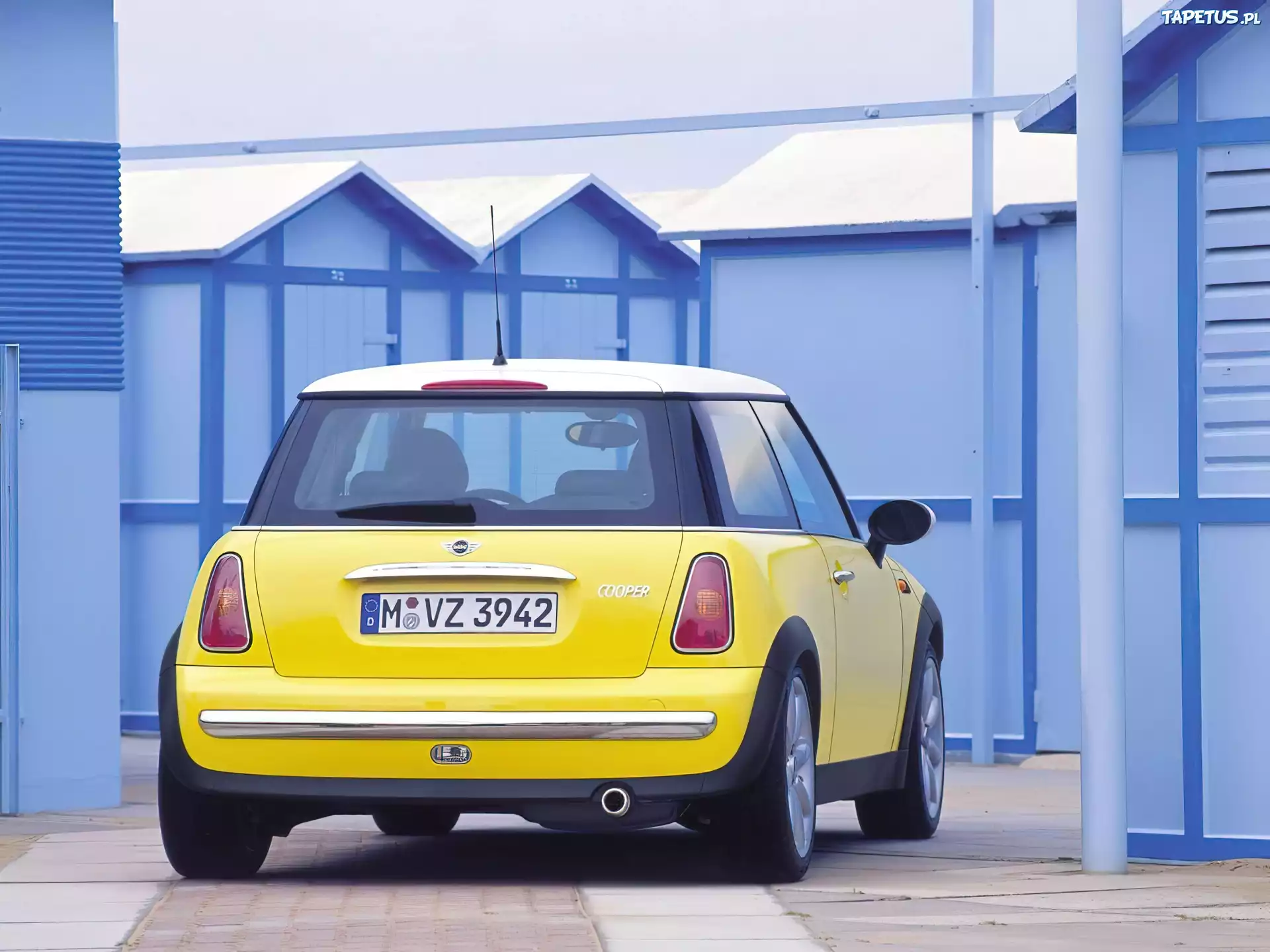 Mini, Cooper, Kanarkowy