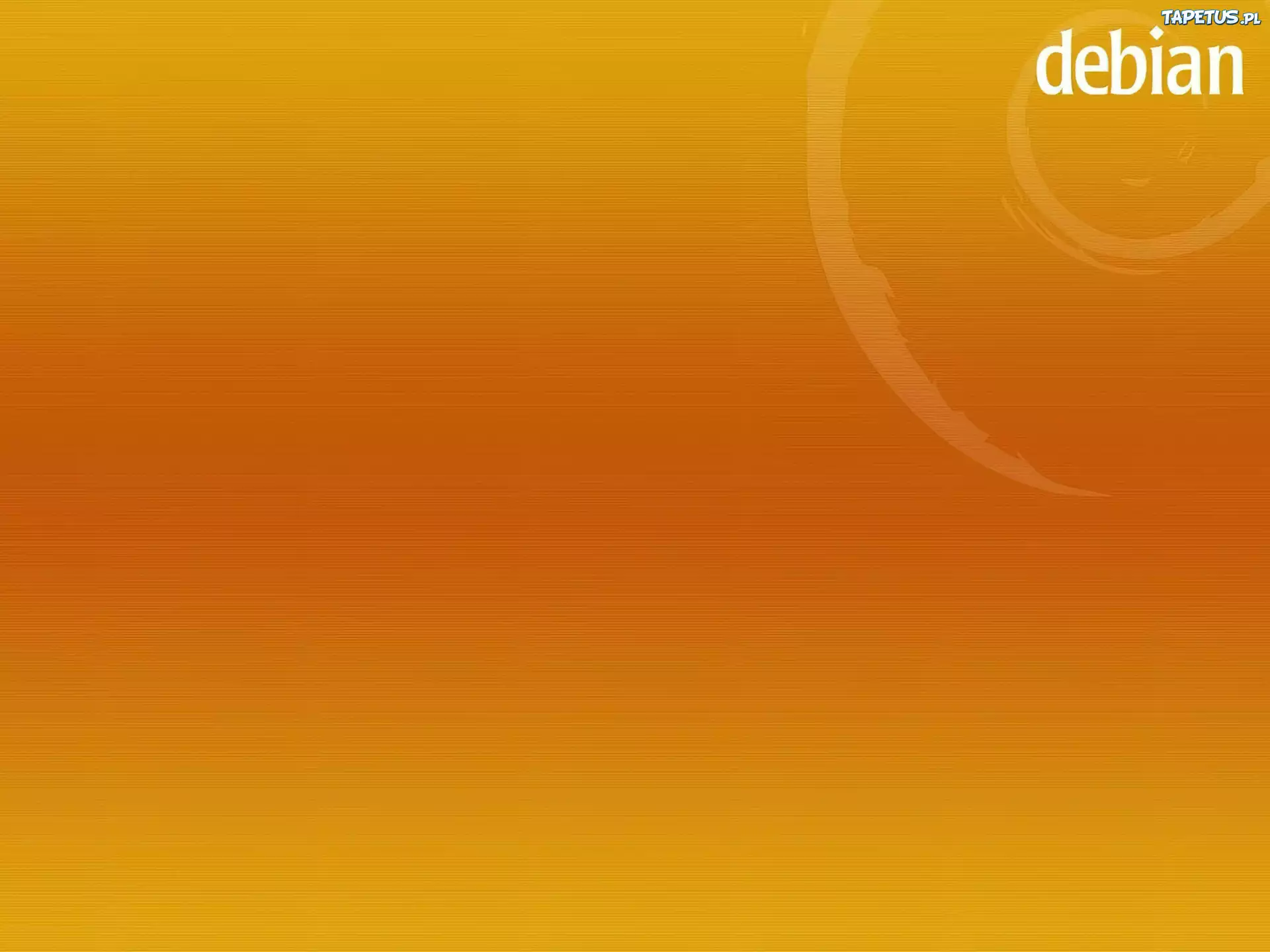 Linux Debian, ślimak, zawijas, muszla, grafika