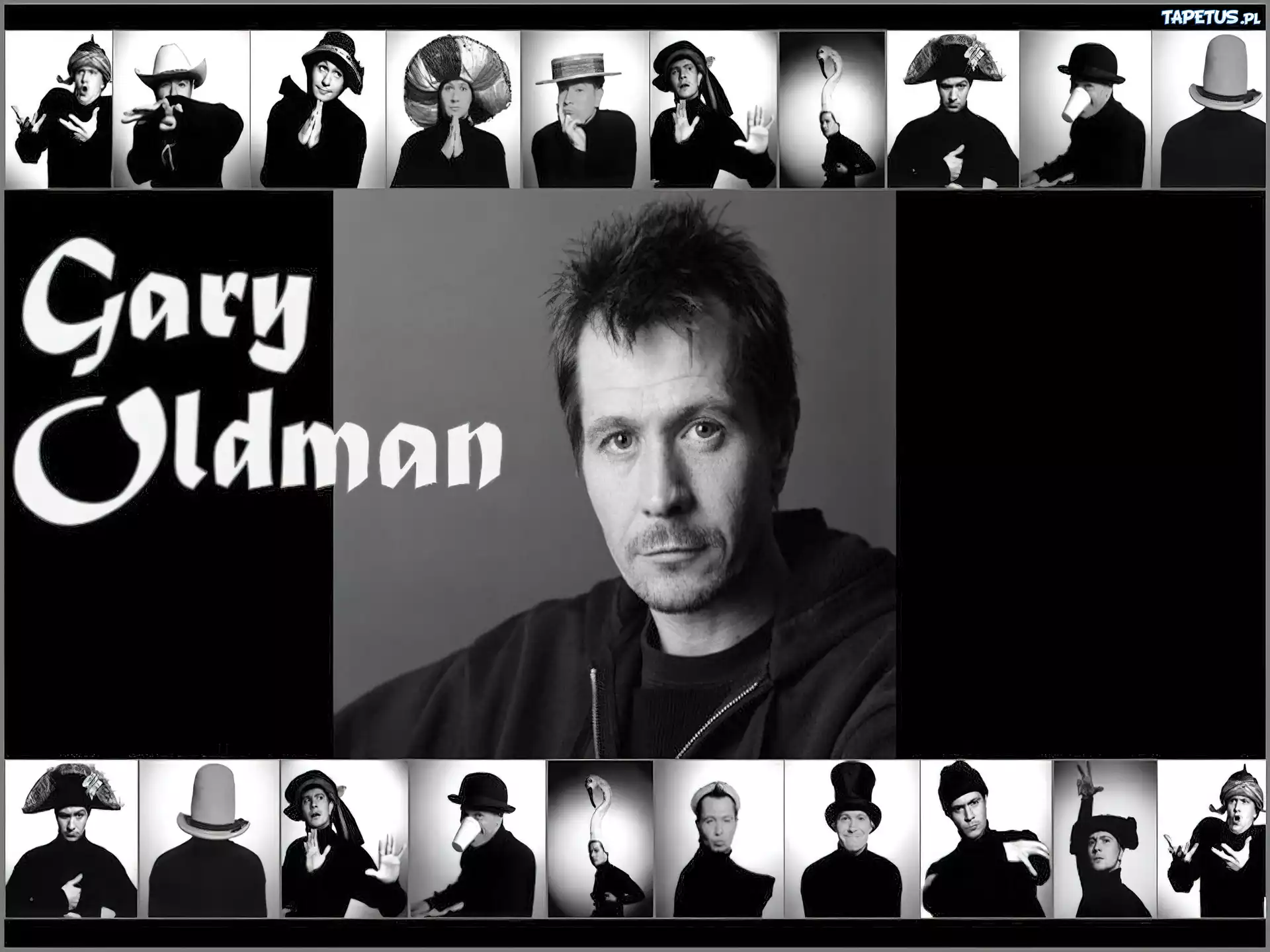 Gary Oldman,kapelusz, czapka