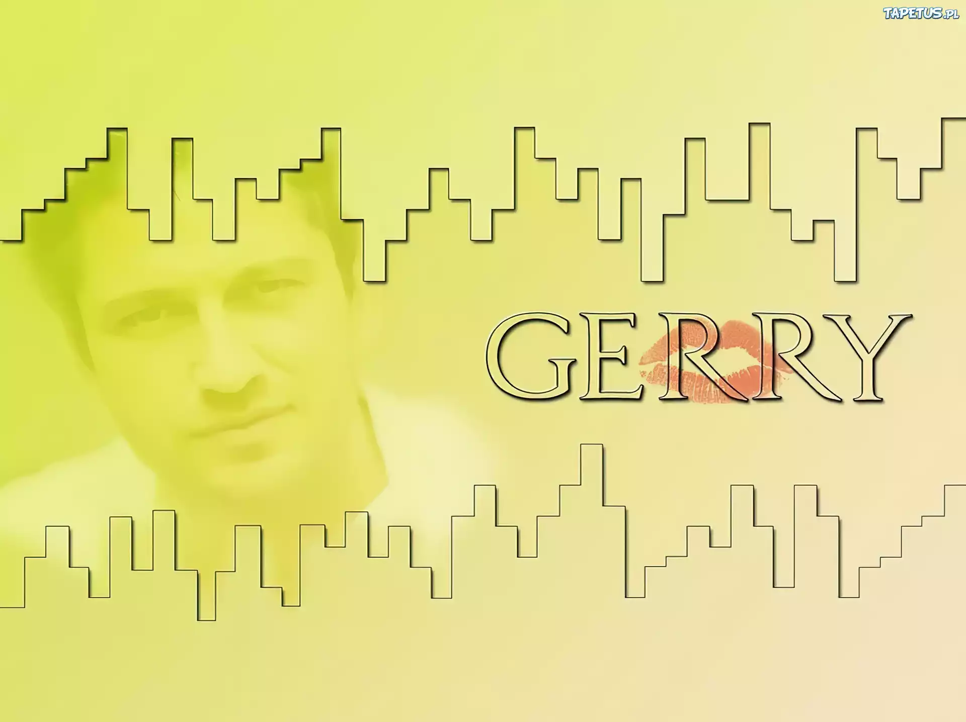 Gerard Butler,czerwone usta