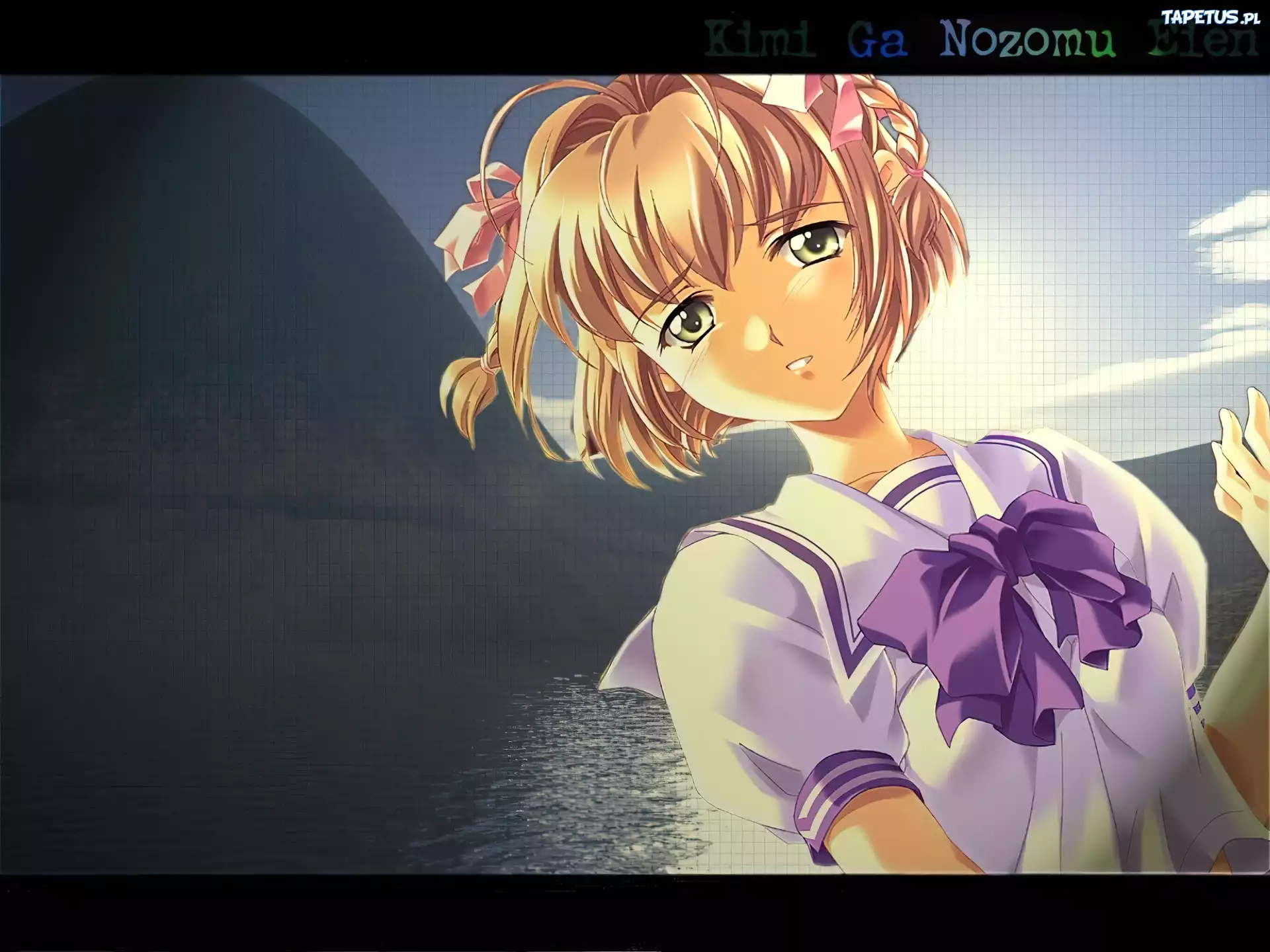 Kimi Ga Nozmu Eien, kobieta, jezioro
