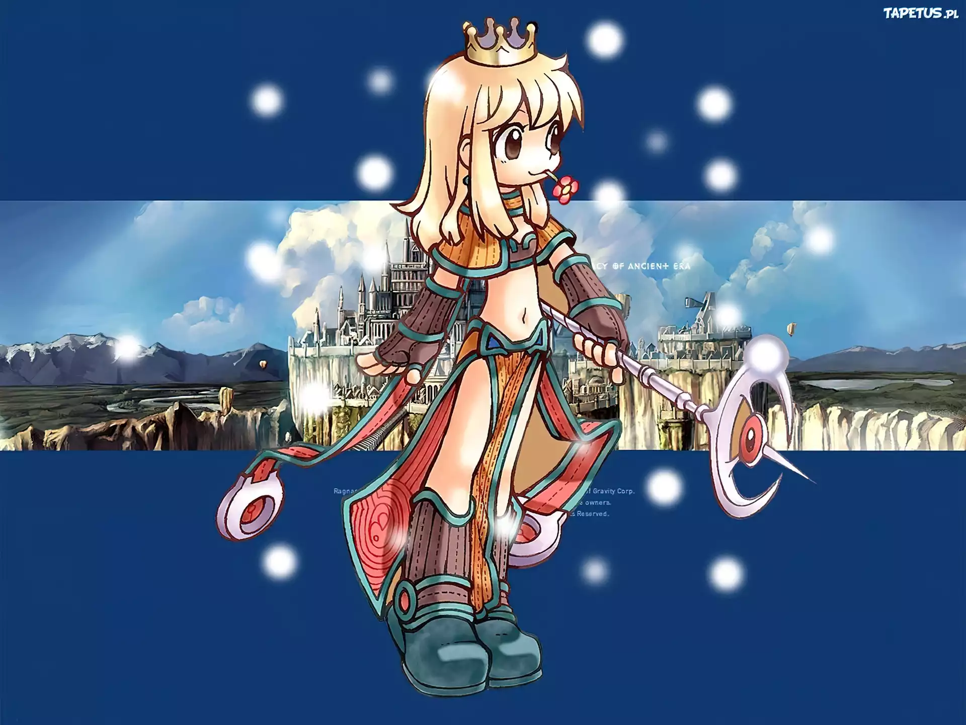 Ragnarok, dziewczynka, korona