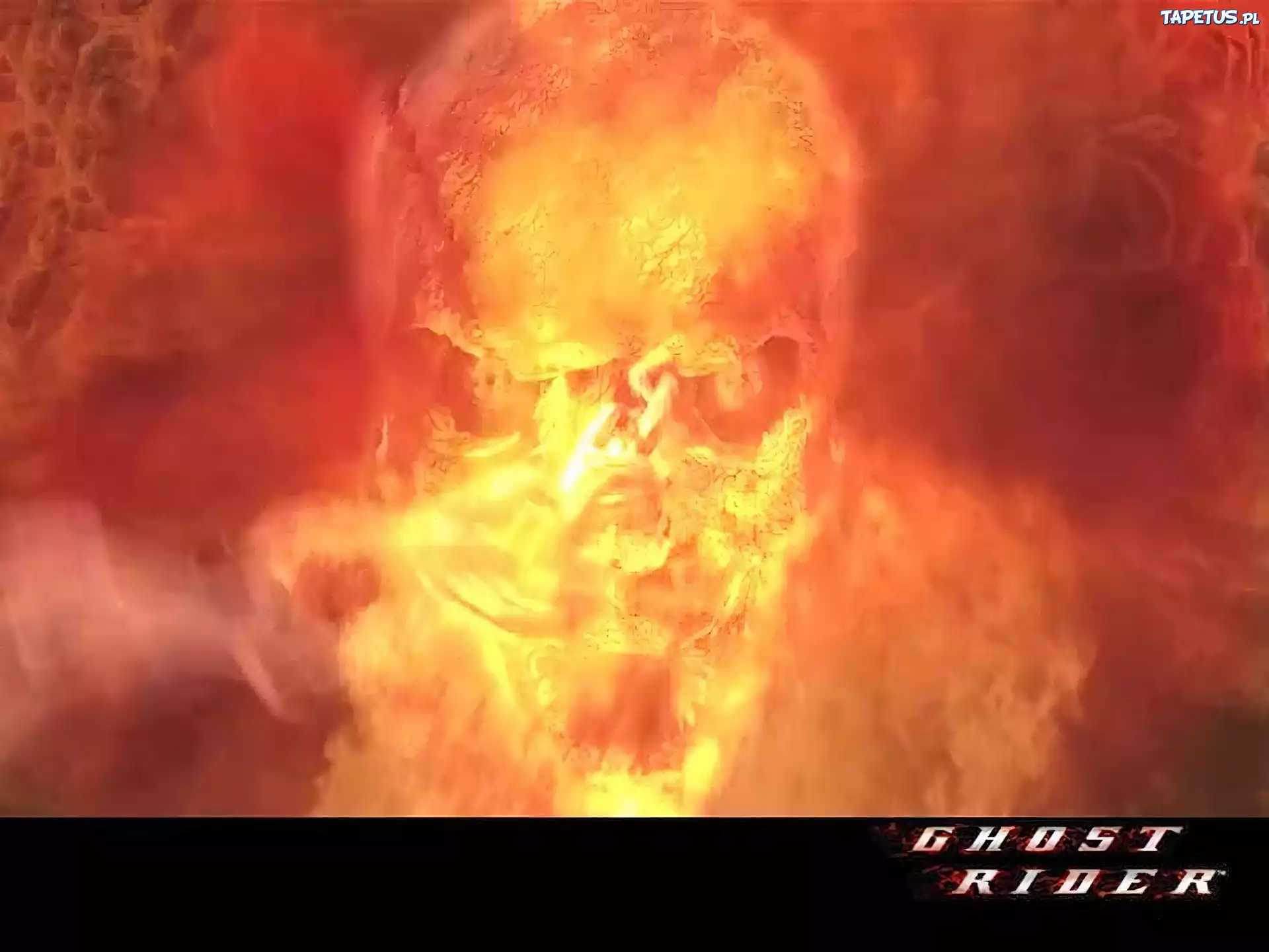Ghost Rider, ogień, czaszka
