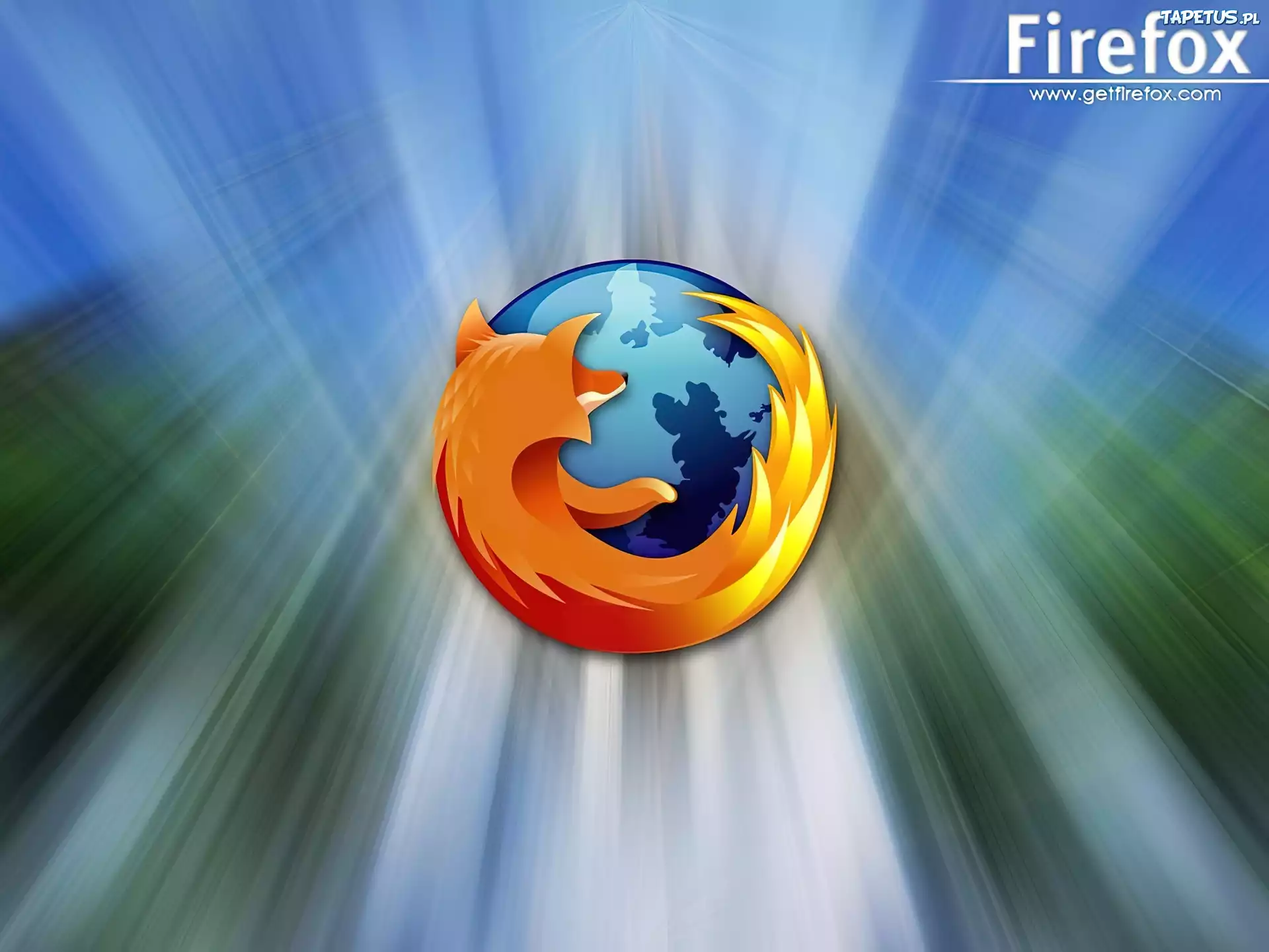 przeglądarka, grafika, lis, ogień, FireFox