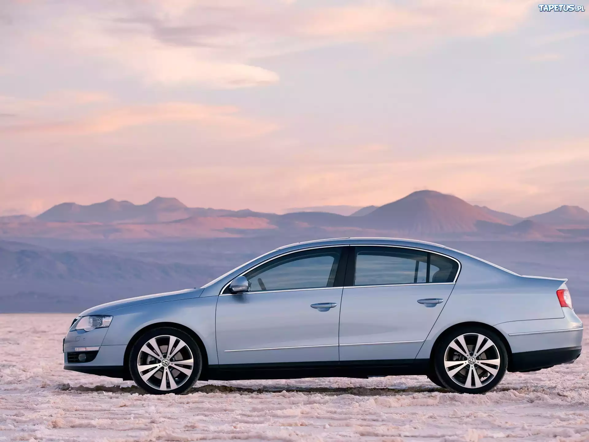 Passat B6, Srebrny, Alufelgi