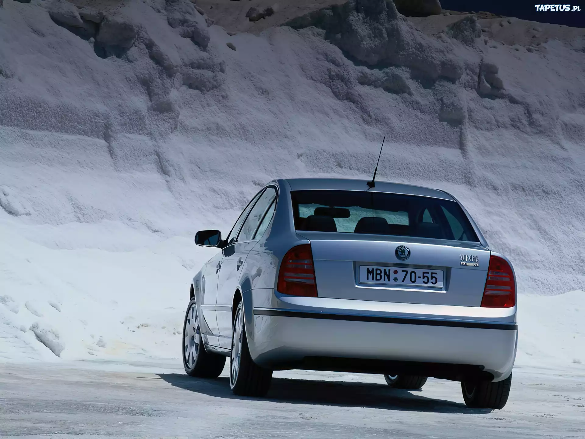 Srebrna, Skoda Superb