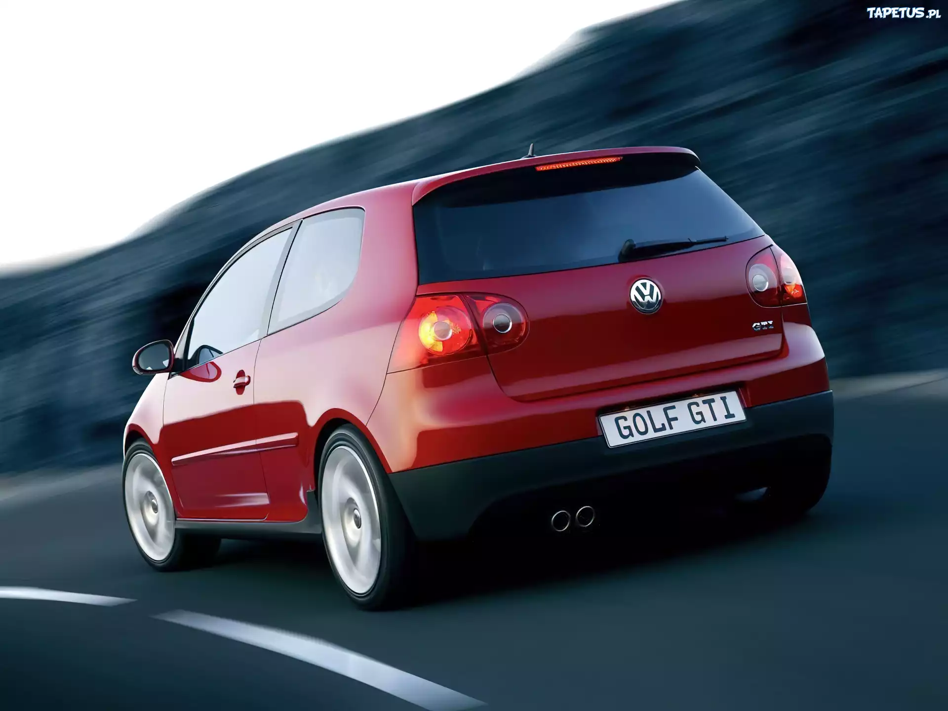 Volkswagen Golf 5, GTI, Tył