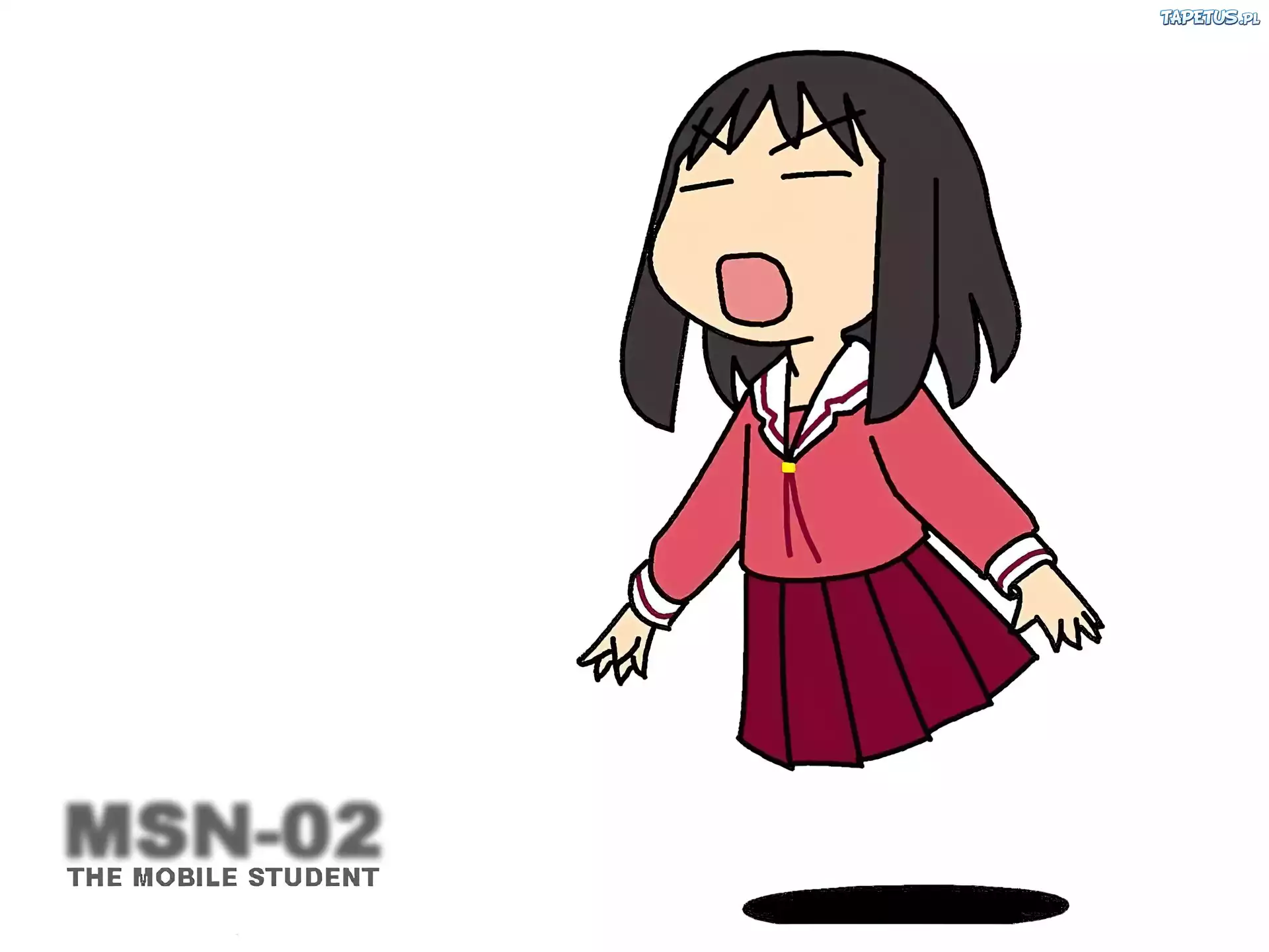 Azumanga Daioh, dziewczyna, cień
