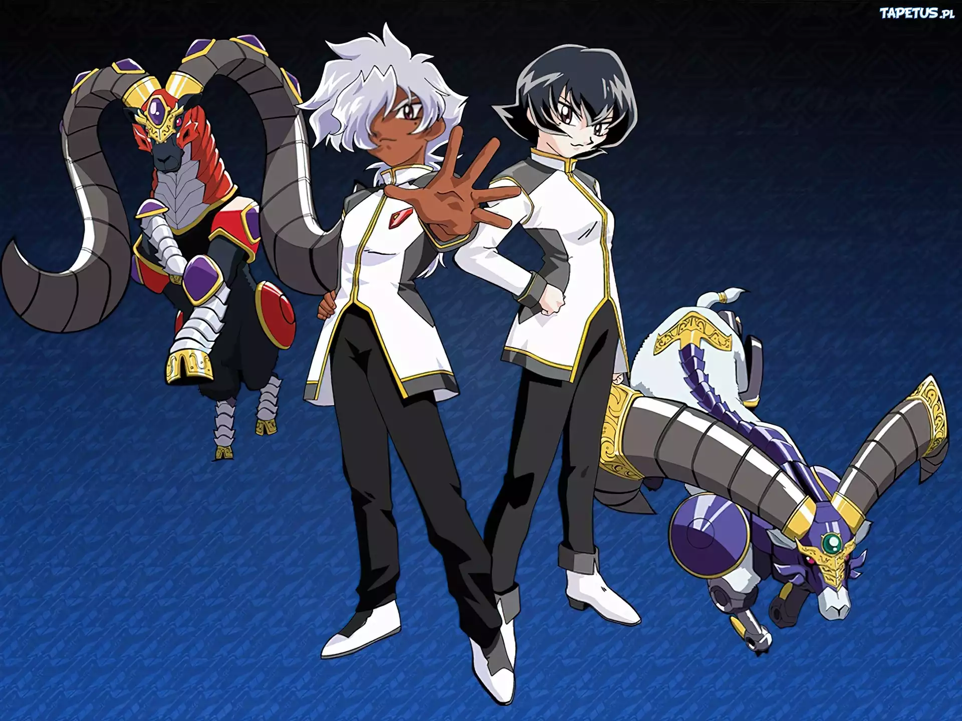 Beyblade, ludzie, kozły