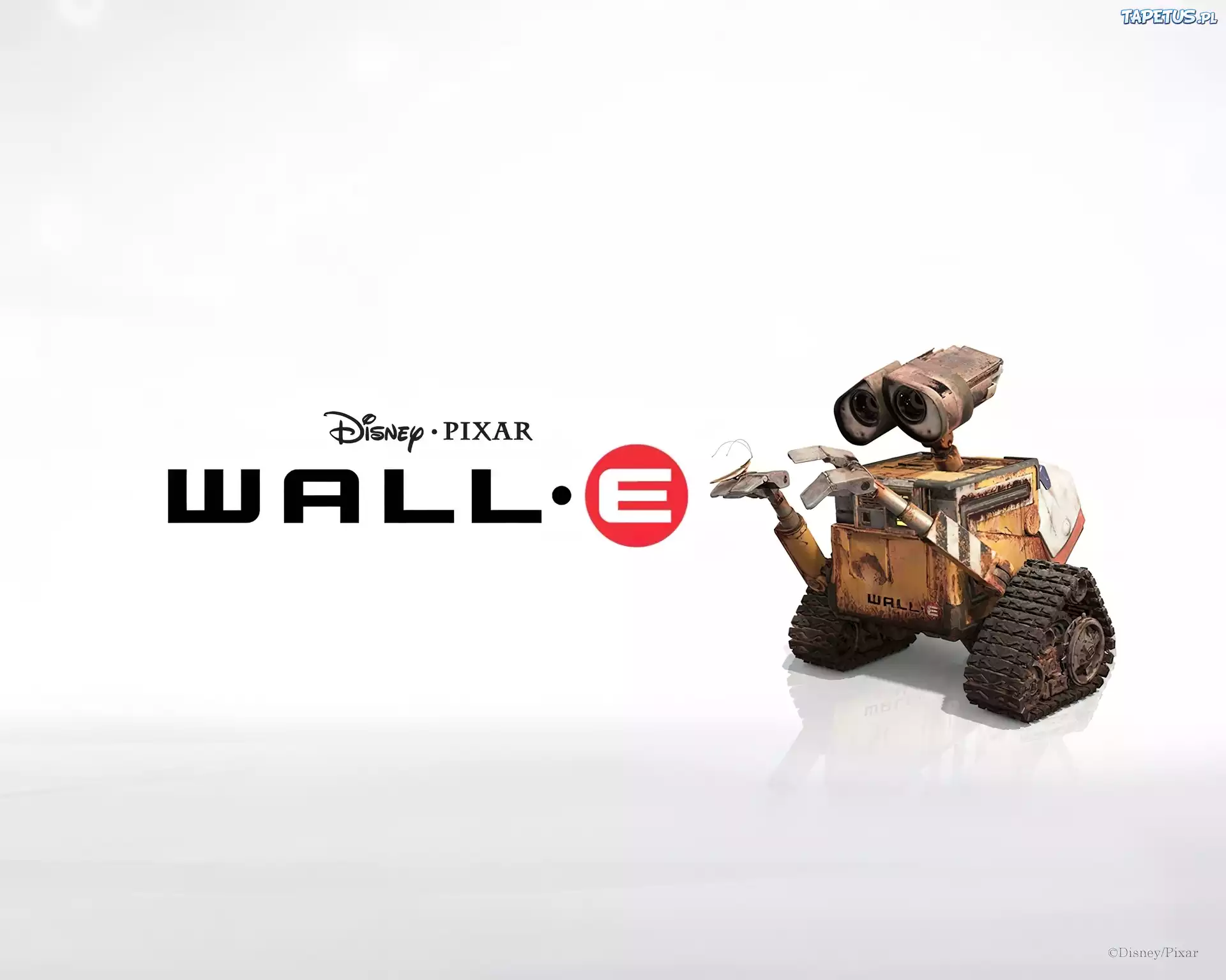 Wall E, smutny, robot