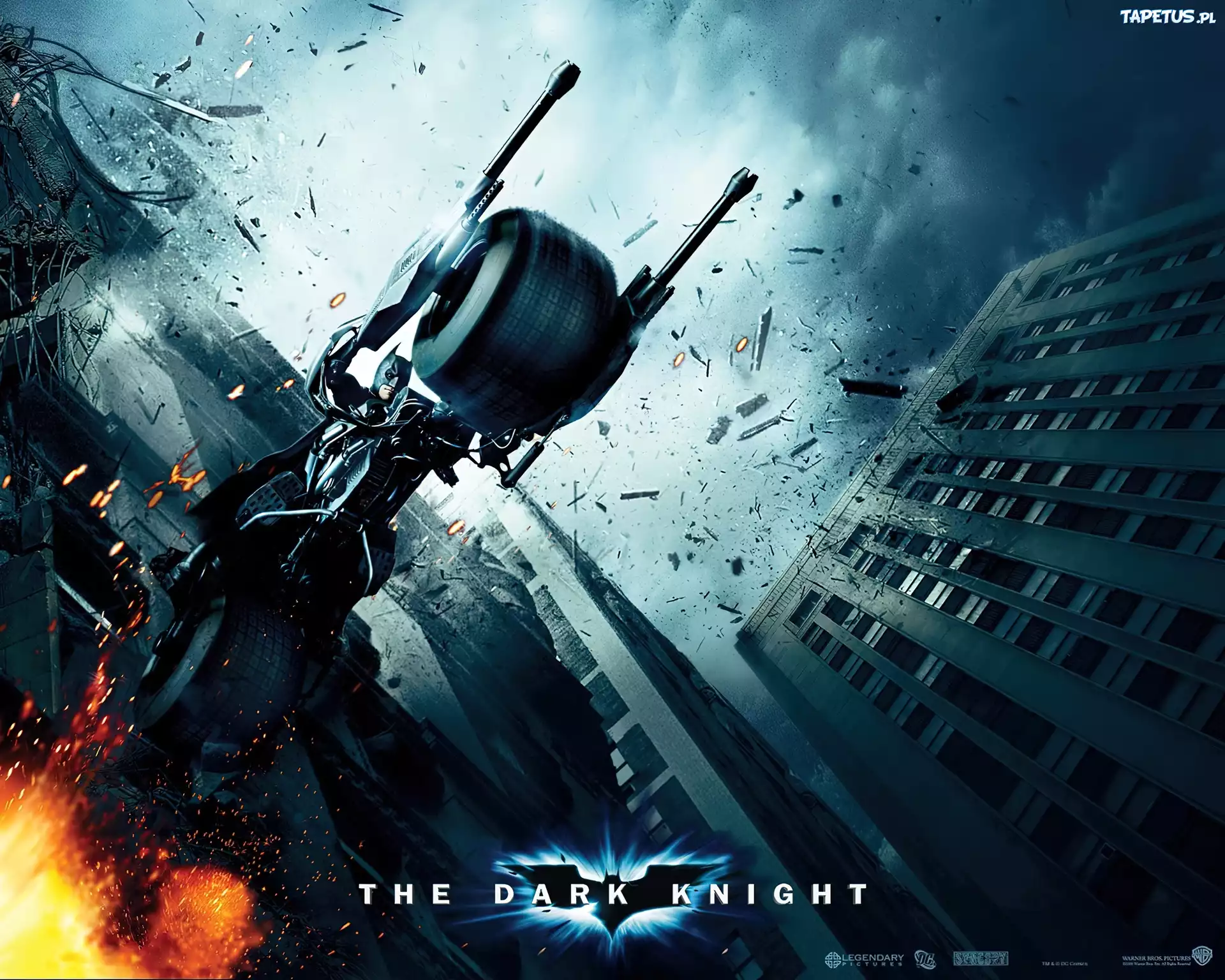 Batman Dark Knight, motor, budynek
