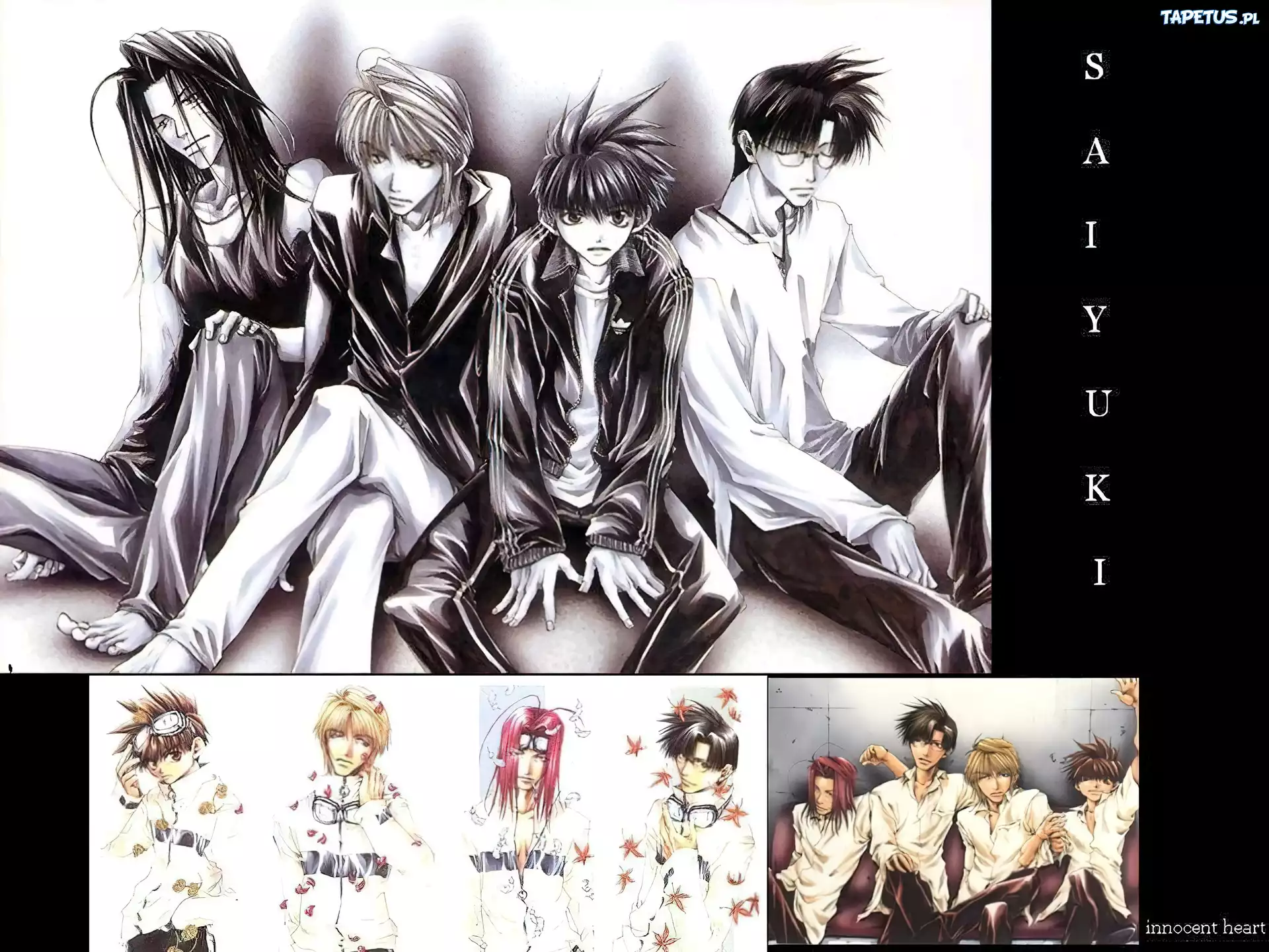 Saiyuki, trzy lokory