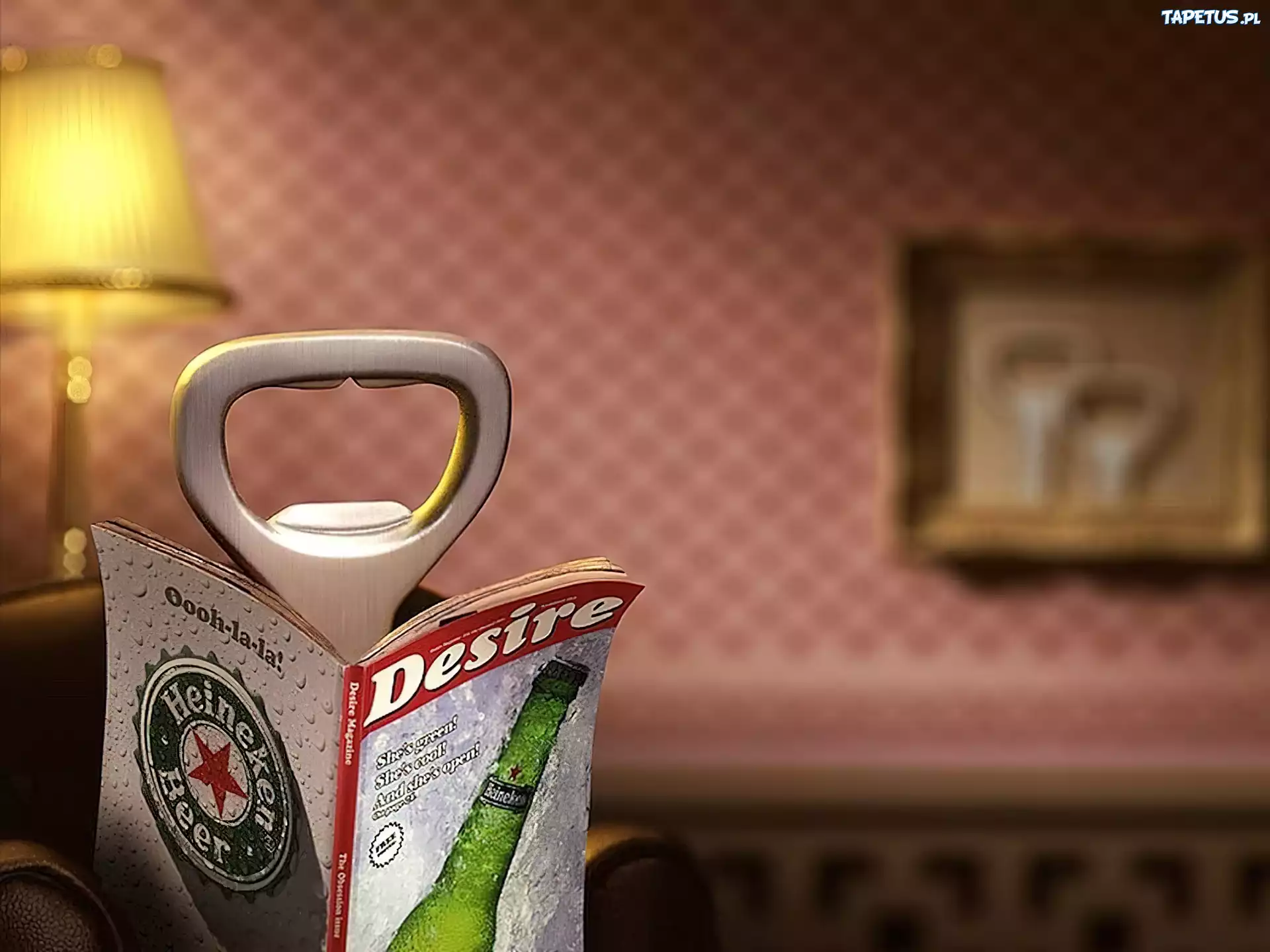Piwo, Heineken, gazeta