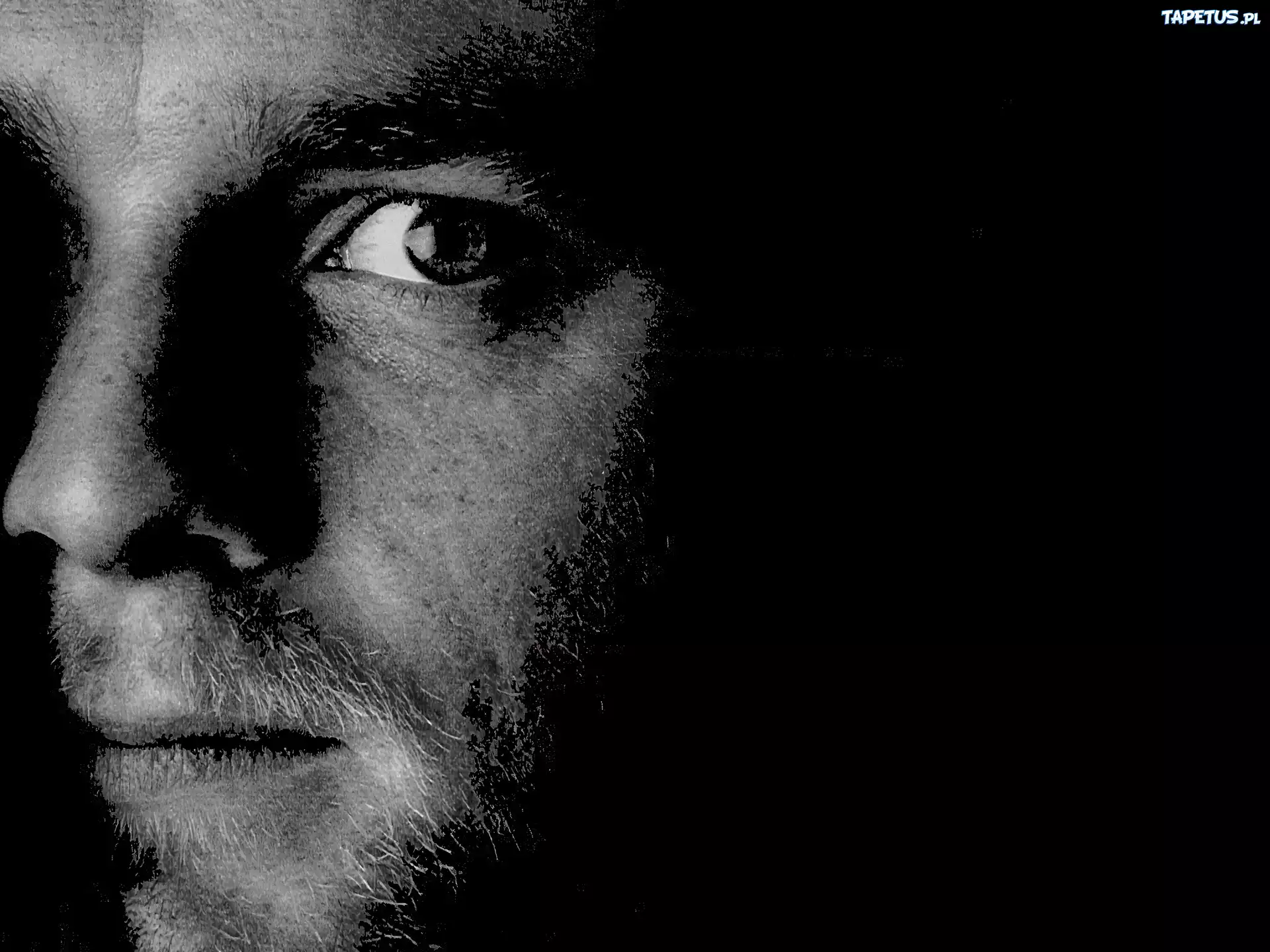 Ewan McGregor,twarz, oko