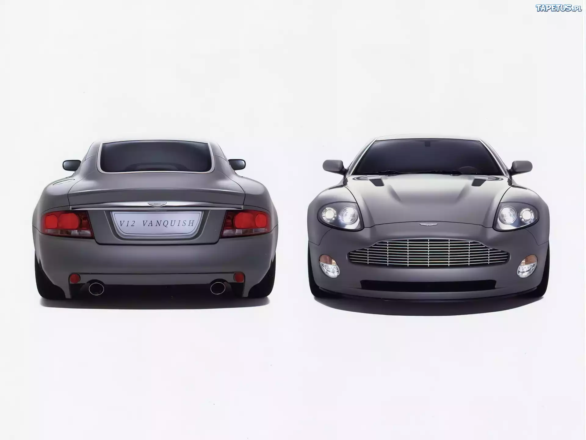 V12 Vanquish, Tył, Przód