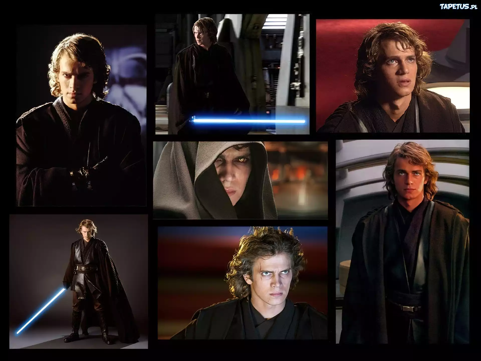 Hayden Christensen,miecz, kaptur